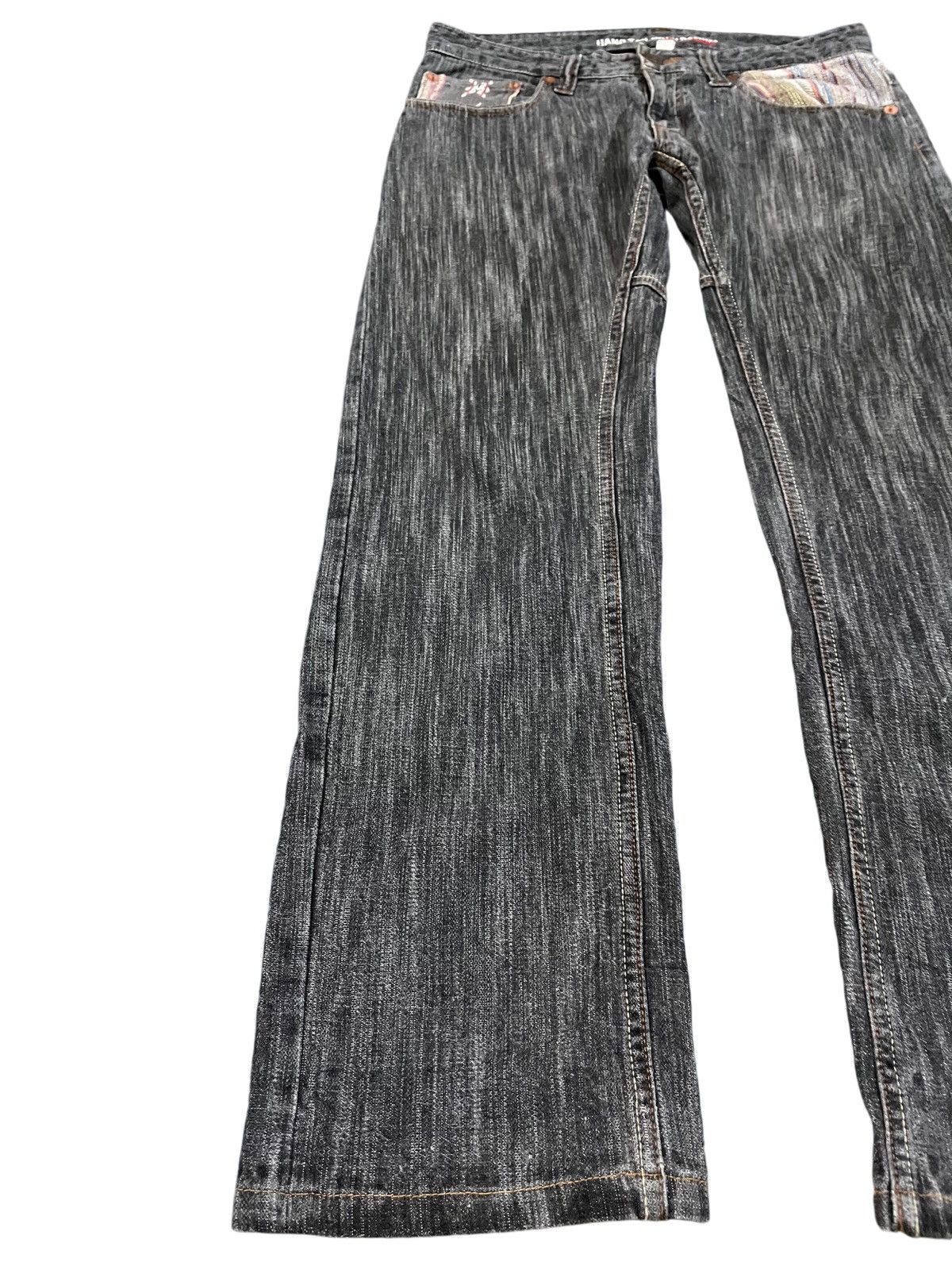 Converse Vintage Japanese Brand Y2K Unique Design Pocket Denim Size US 33 - 4 Thumbnail
