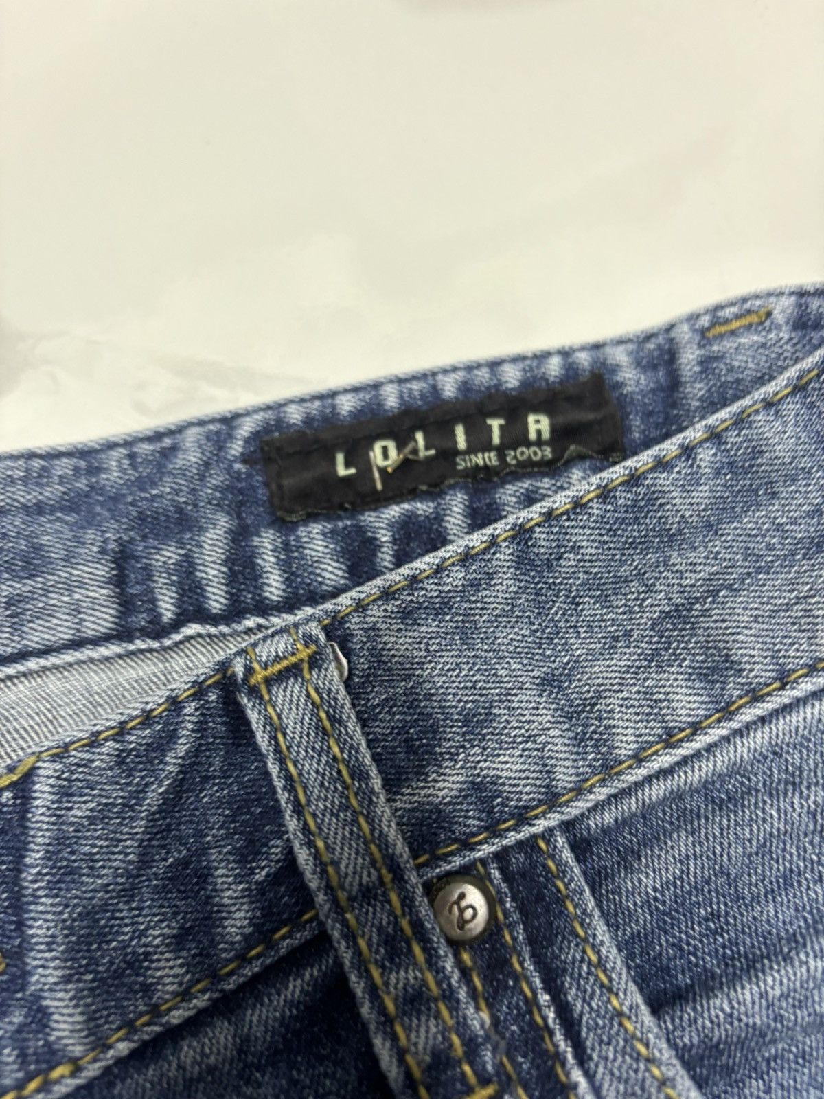 Japanese Brand Yoshitomo Nara Lolita Jeans Size 31" - 8 Thumbnail