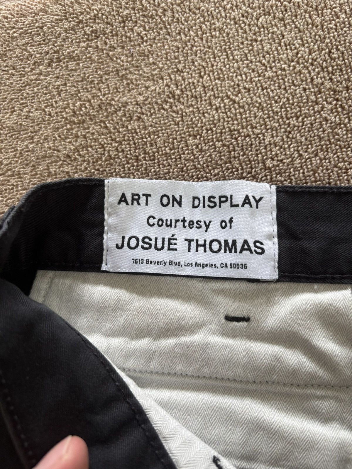 Gallery Dept. Gallery Dept. Black ATK Cut-Off-Shorts Size US 34 / EU 50 - 3 Thumbnail