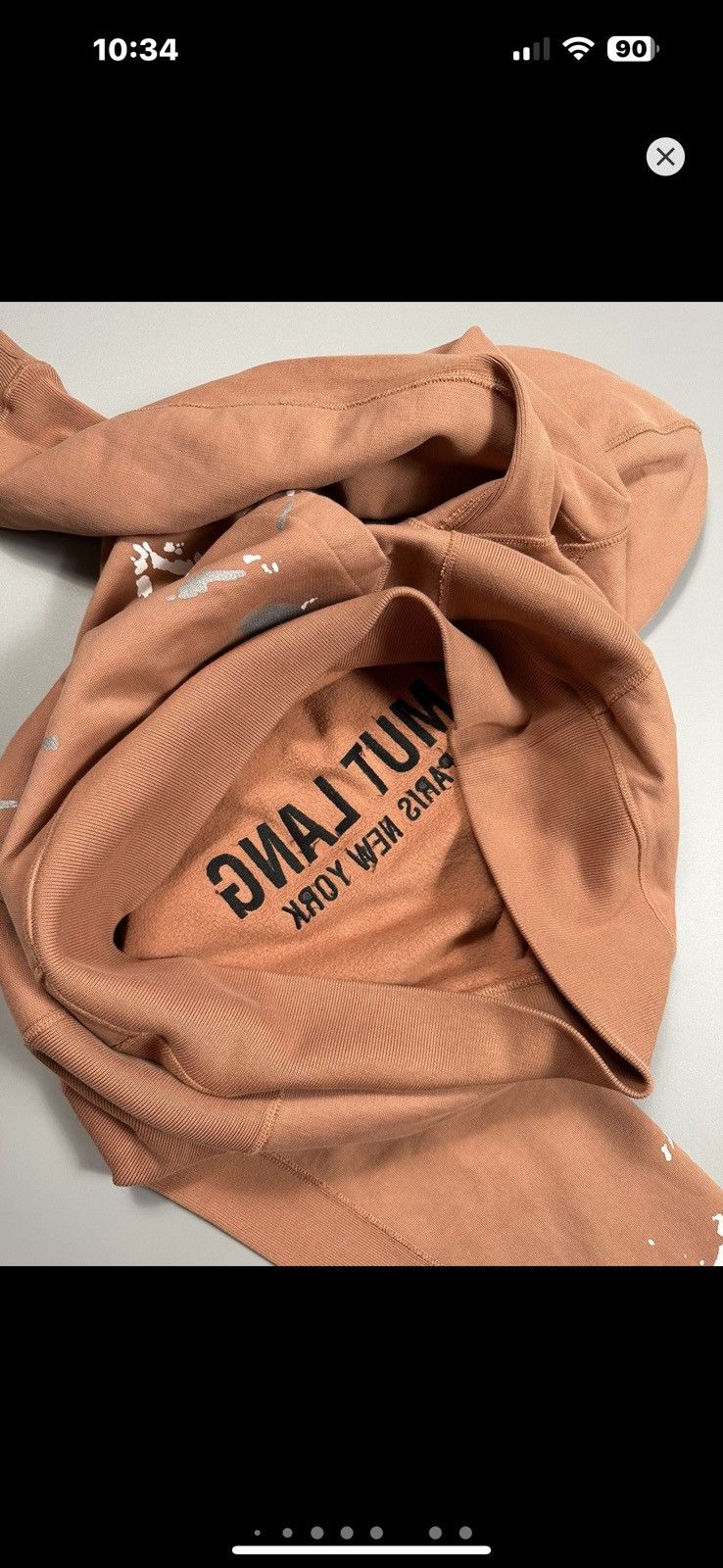 Helmut Lang Helmut Lang Standard Painter Hoodie Size US M / EU 48-50 / 2 - 7 Thumbnail