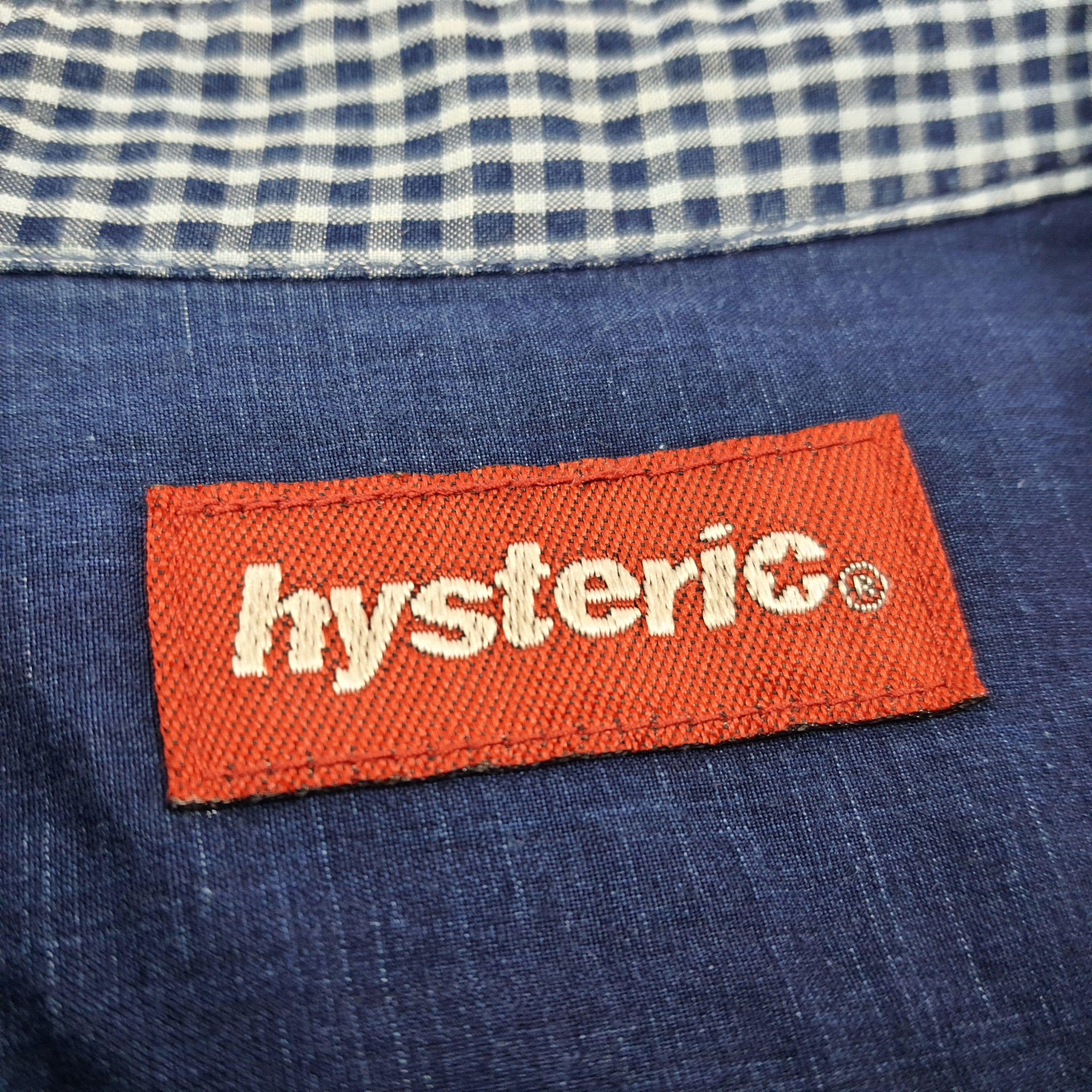 Hysteric Glamour Vintage Hysteric Glamour Japan Custom Logo Shirt C239N14 Size US S / EU 44-46 / 1 - 5 Thumbnail
