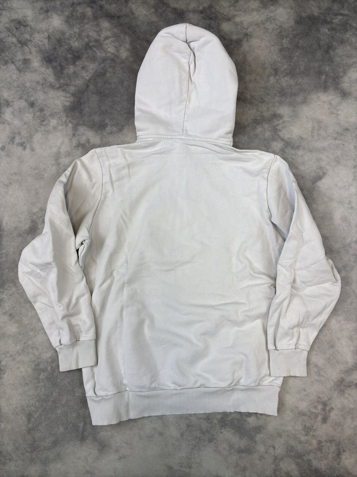 Diesel × Vintage Vintage 90s y2k Diesel Big Logo Hoodie Stained Wolf Rare Size US L / EU 52-54 / 3 - 5 Thumbnail