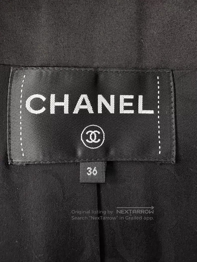 Chanel Chanel 17 Ground Control Centre Series Black and White Bir Size XS / US 0-2 / IT 36-38 - 6 Thumbnail