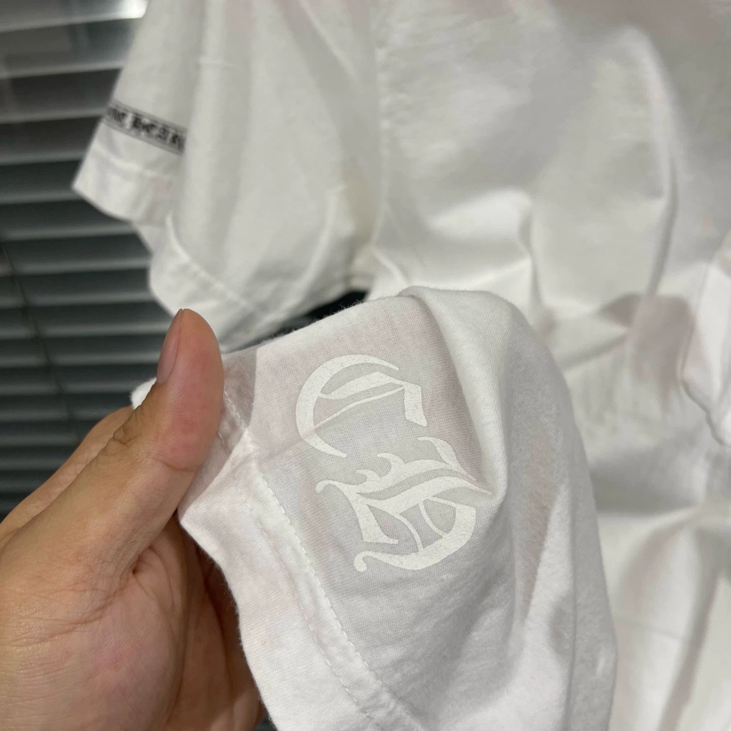 Chrome Hearts Chrome Hearts White Back Logo Dragon Bone Short Sleeve XS Size XS / US 0-2 / IT 36-38 - 6 Thumbnail