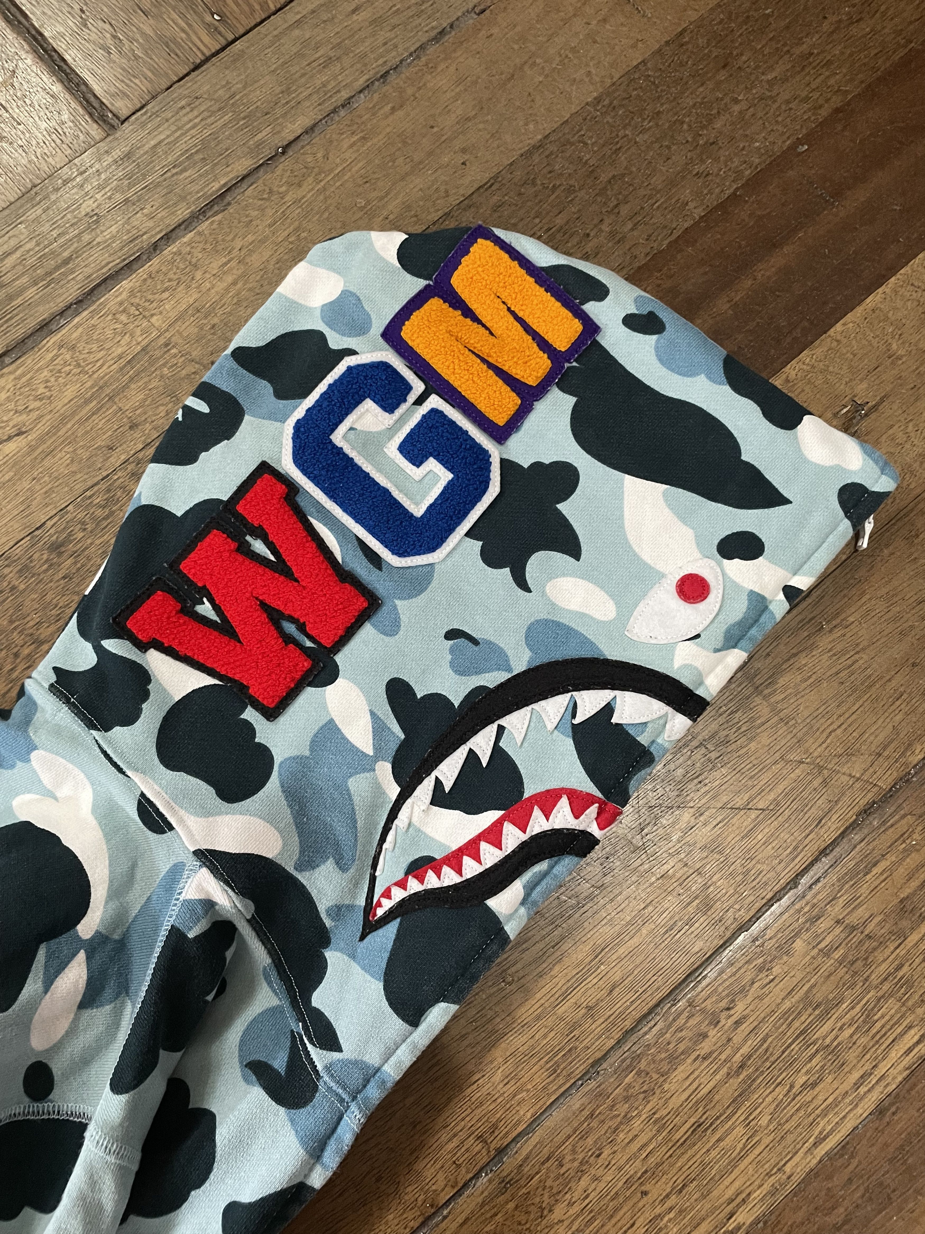 Bape BAPE MARINE CAMO SHARK ZIP Dress ONEPIECE - 2018 Size XS / US 0-2 / IT 36-38 - 8 Thumbnail