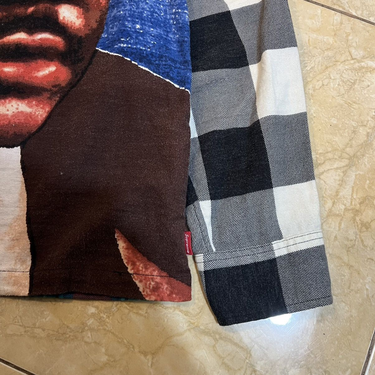 Supreme SS18 Supreme Martin Luther King MLK Zip Up Flannel Shirt Size US S / EU 44-46 / 1 - 6 Thumbnail