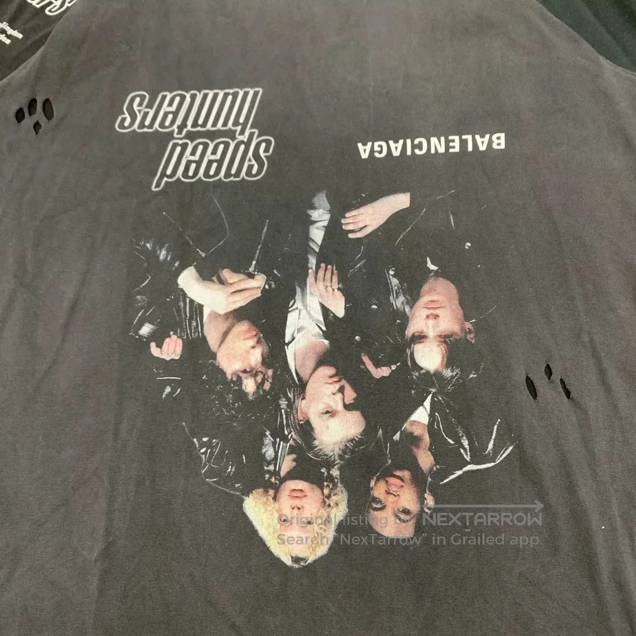 Balenciaga balenciaga black long sleeve logo shirt. Size US S / EU 44-46 / 1 - 8 Thumbnail