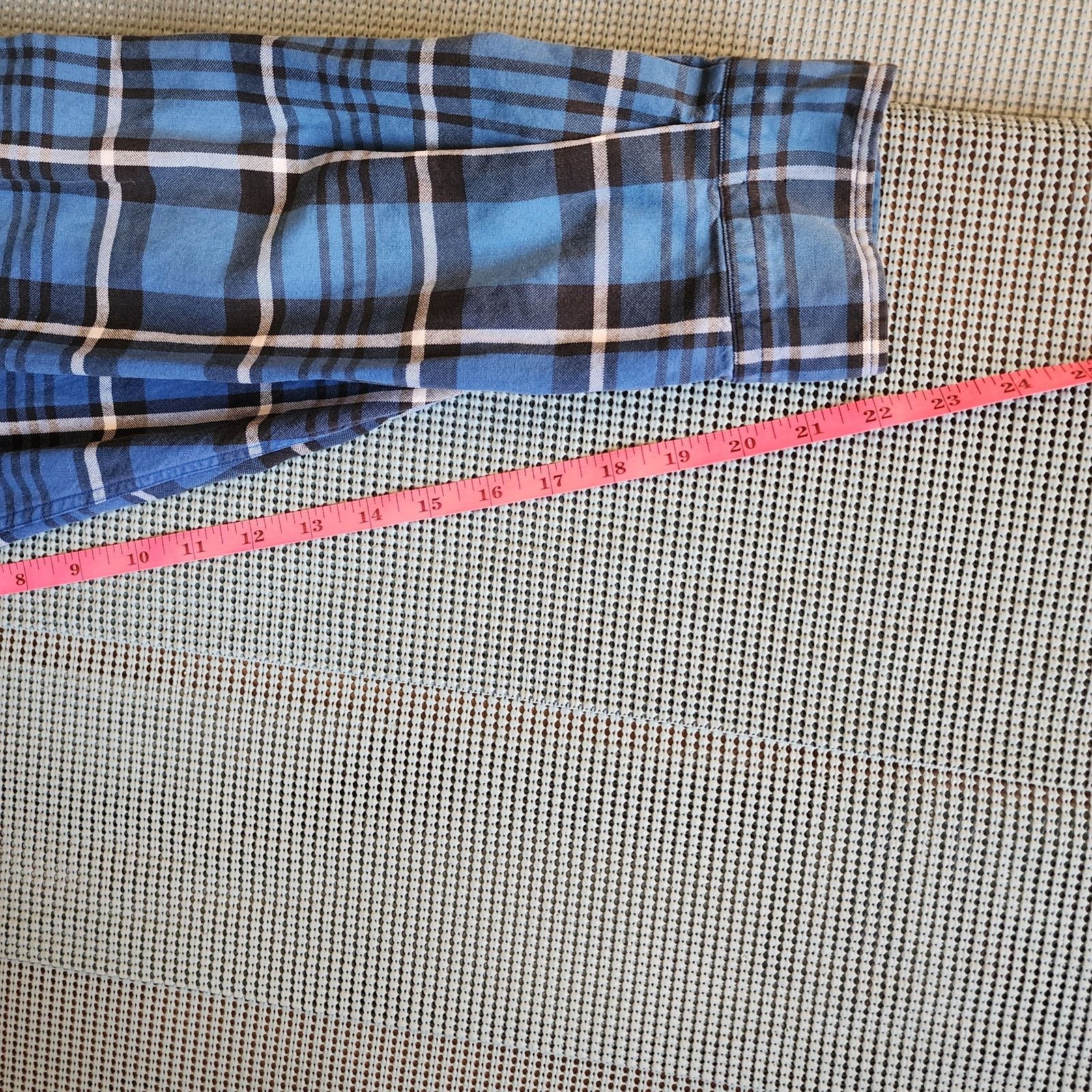 Ralph Lauren Ralph Lauren XL Blue Black White Plaid Long Sleeve Shirt Size US XL / EU 56 / 4 - 5 Thumbnail