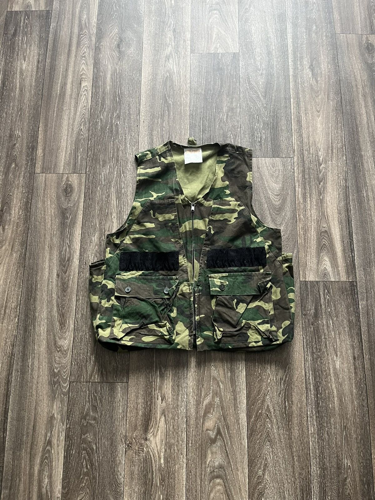 Vintage AVID Outdoor Camouflage Vest Size US M / EU 48-50 / 2 - 1 Thumbnail