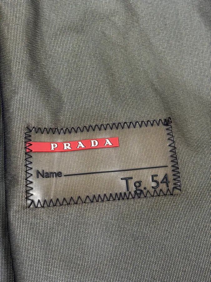 Prada AW2007 Prada Black Minimalist Long Jacket Size US L / EU 52-54 / 3 - 9 Thumbnail
