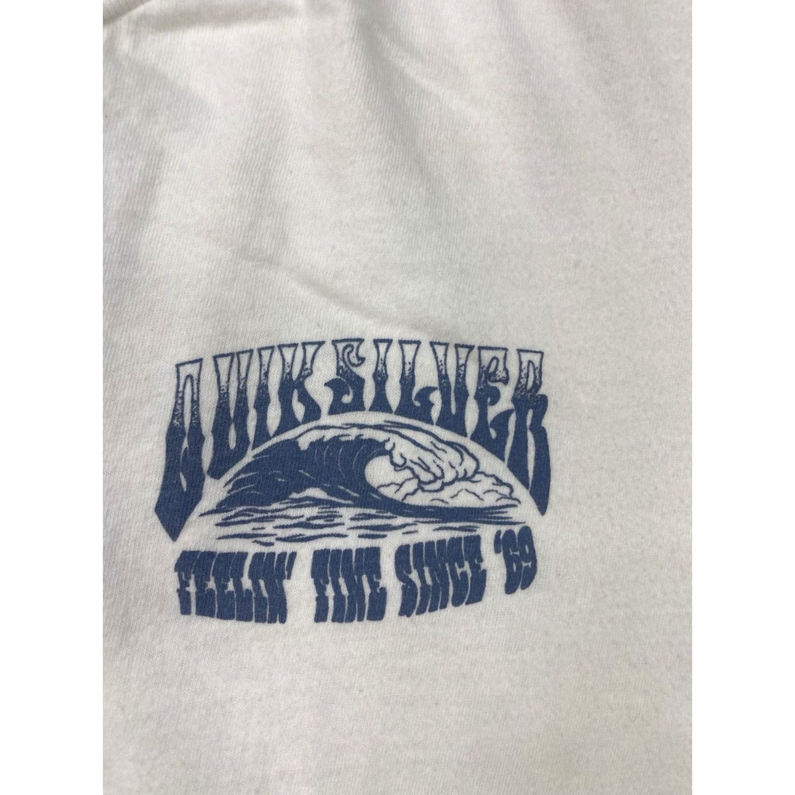 Quiksilver VINTAGE Quiksilver T-Shirt Beach Graphic Short Sleeve Men Medium White Size US XXL / EU 58 / 5 - 5 Thumbnail