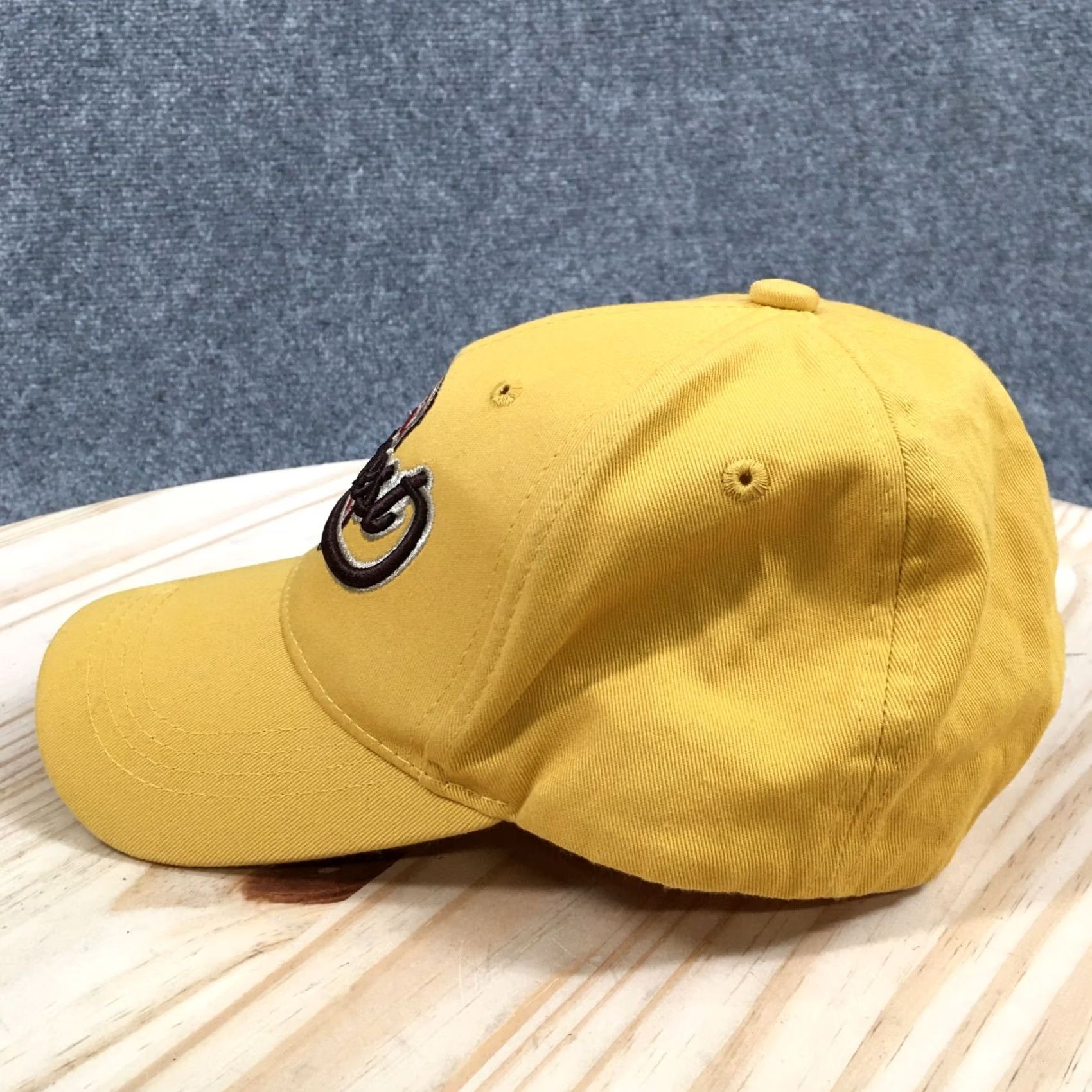 Logo 7 Hungary Budapest Baseball Cap Unisex Yellow OS Adjustable Embroidered Logo Size ONE SIZE - 5 Thumbnail