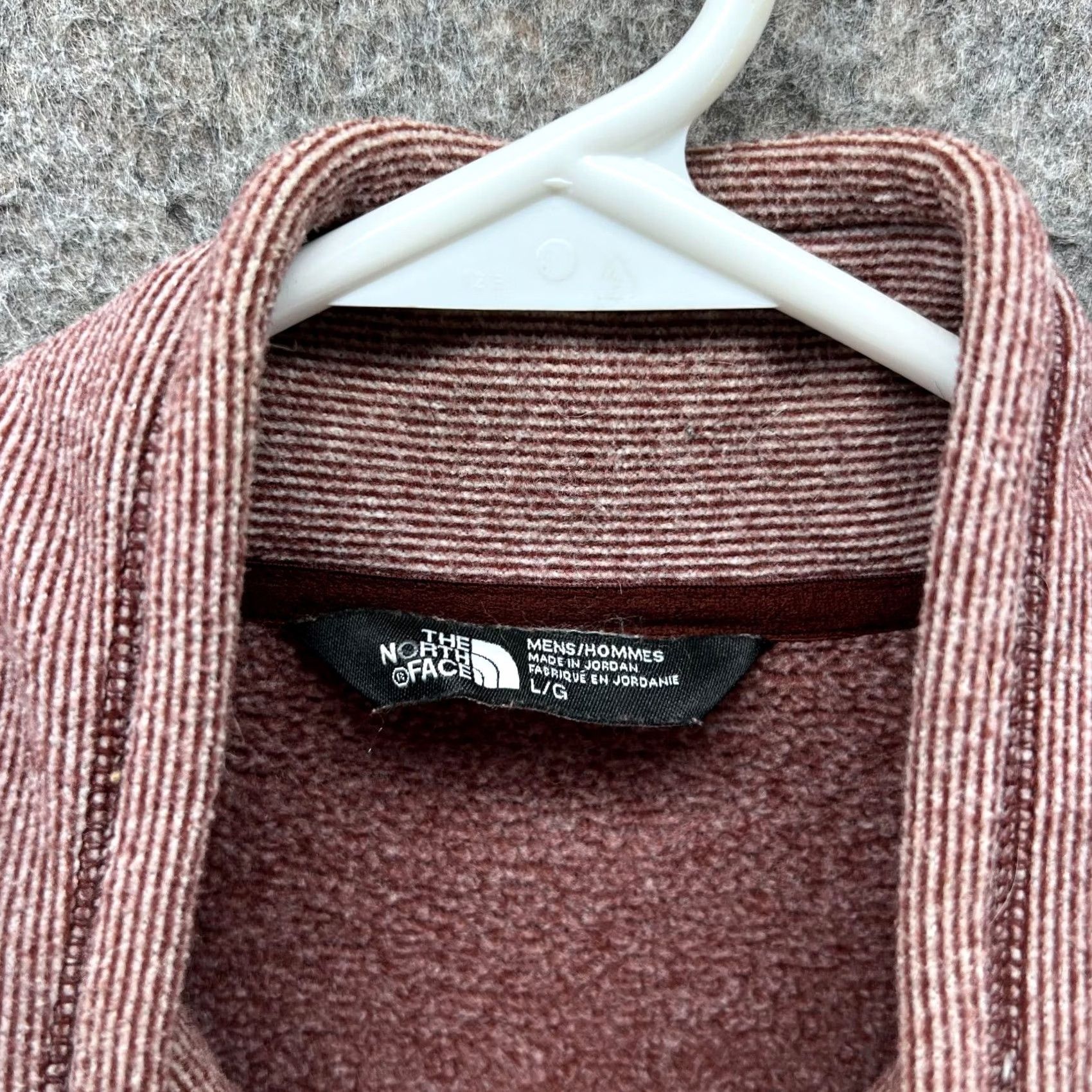 The North Face VINTAGE The North Face Sweater Mens Large Red Quarter Zip Fleece Pullover Embroidery" Size US L / EU 52-54 / 3 - 7 Thumbnail