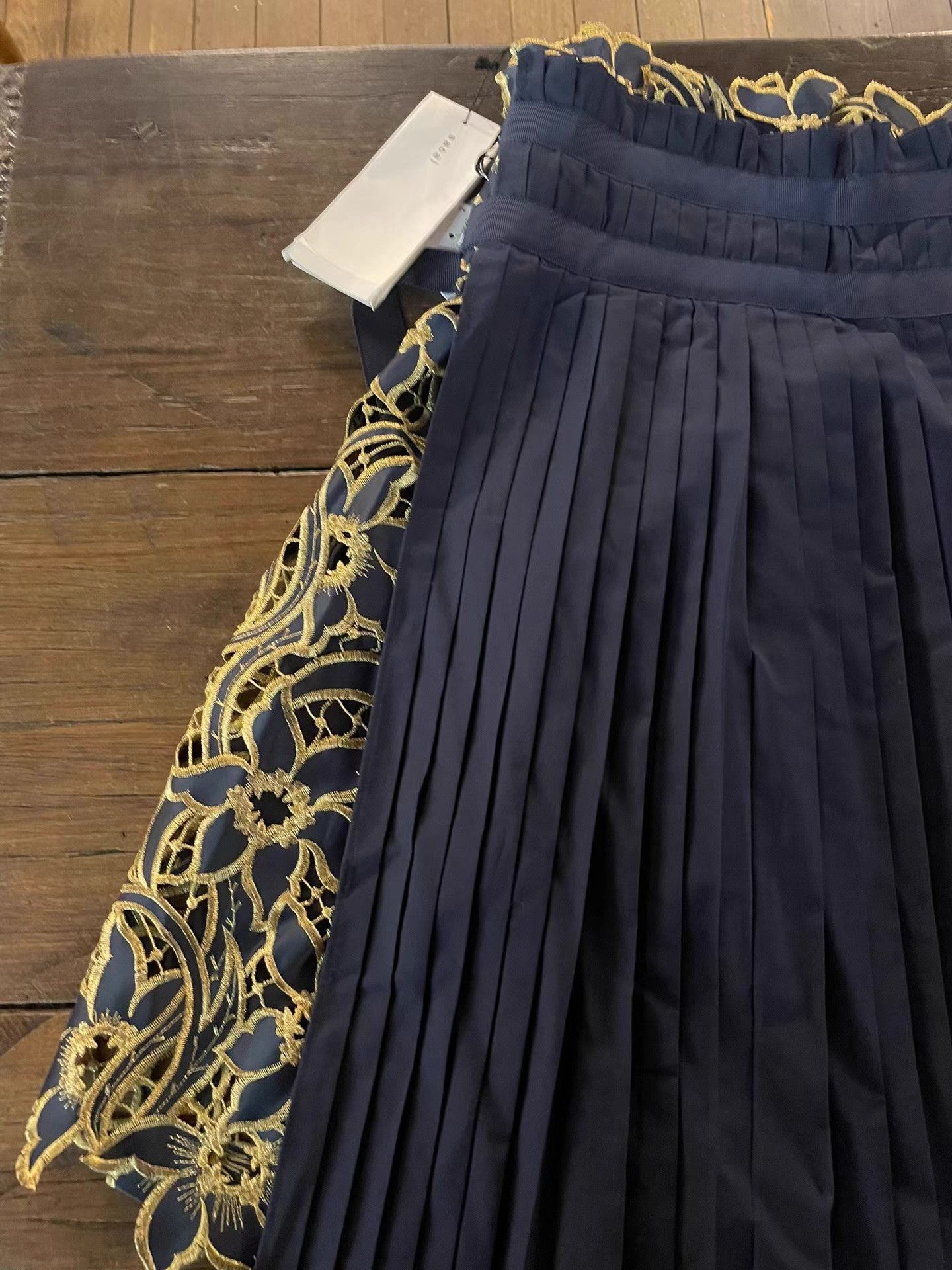 Sacai Sacai 16SS Court-Style Long Midi Skirt。Ｑ25 Size 32" / US 10 / IT 46 - 4 Thumbnail