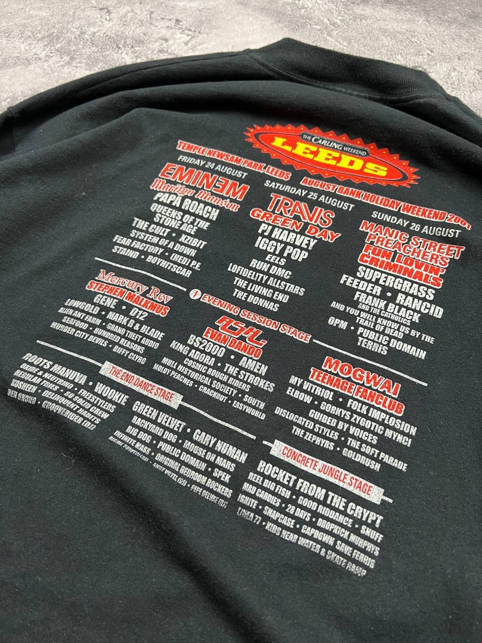 Vintage Vintage The Carling Weekend Leeds Marilyn Manson T-shirt Size US XL / EU 56 / 4 - 8 Thumbnail