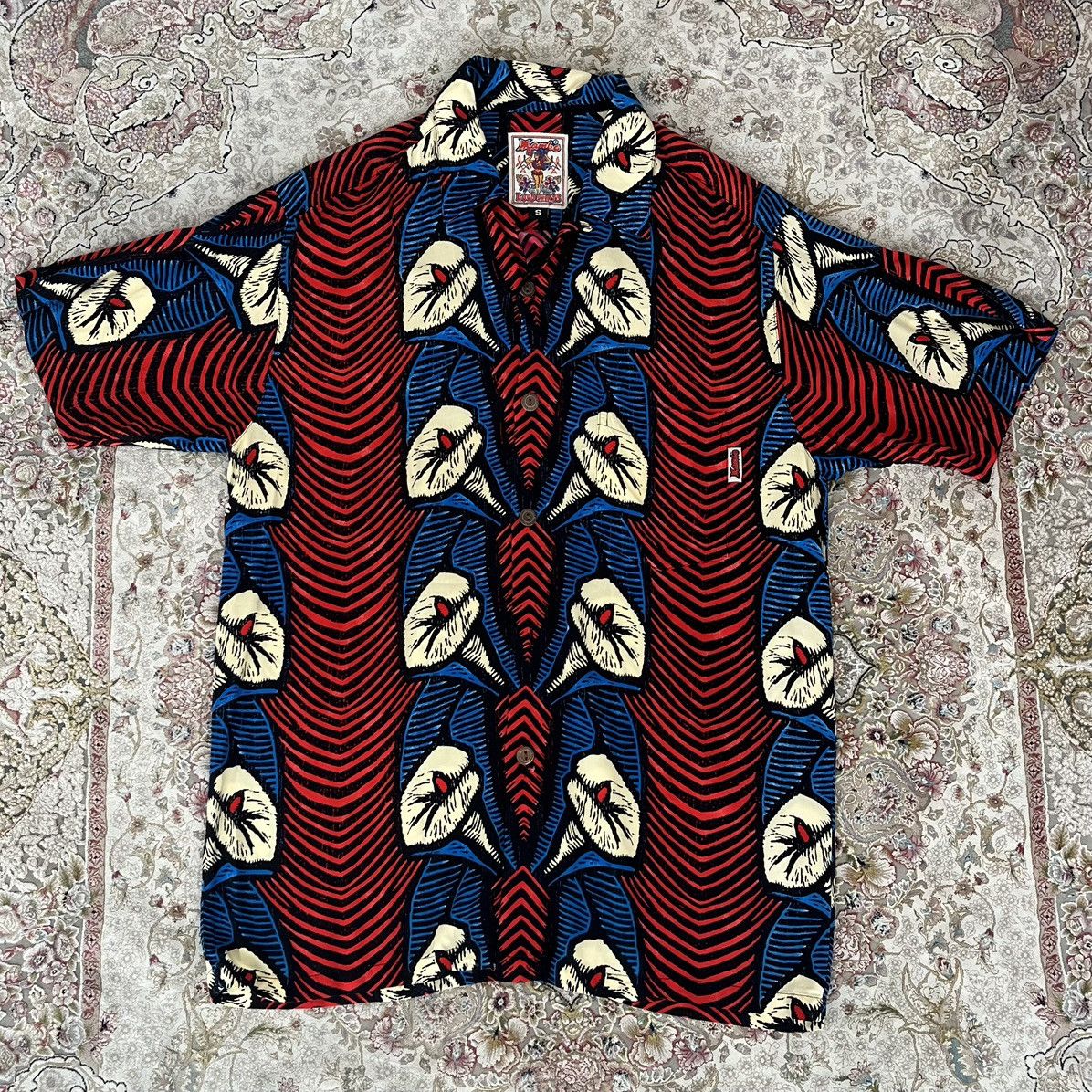 90's Vintage Mambo Mushroom Overprint