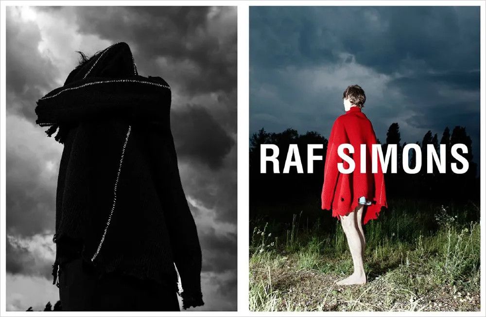 Raf Simons AW16 giant destroyed sweater with patches Size US XXL / EU 58 / 5 - 15 Thumbnail