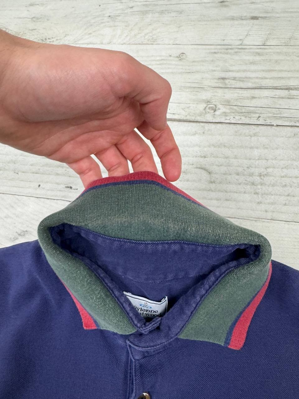 Vivienne Westwood Vivienne Westwood Polo Shirt Logo Orb Size US L / EU 52-54 / 3 - 9 Thumbnail