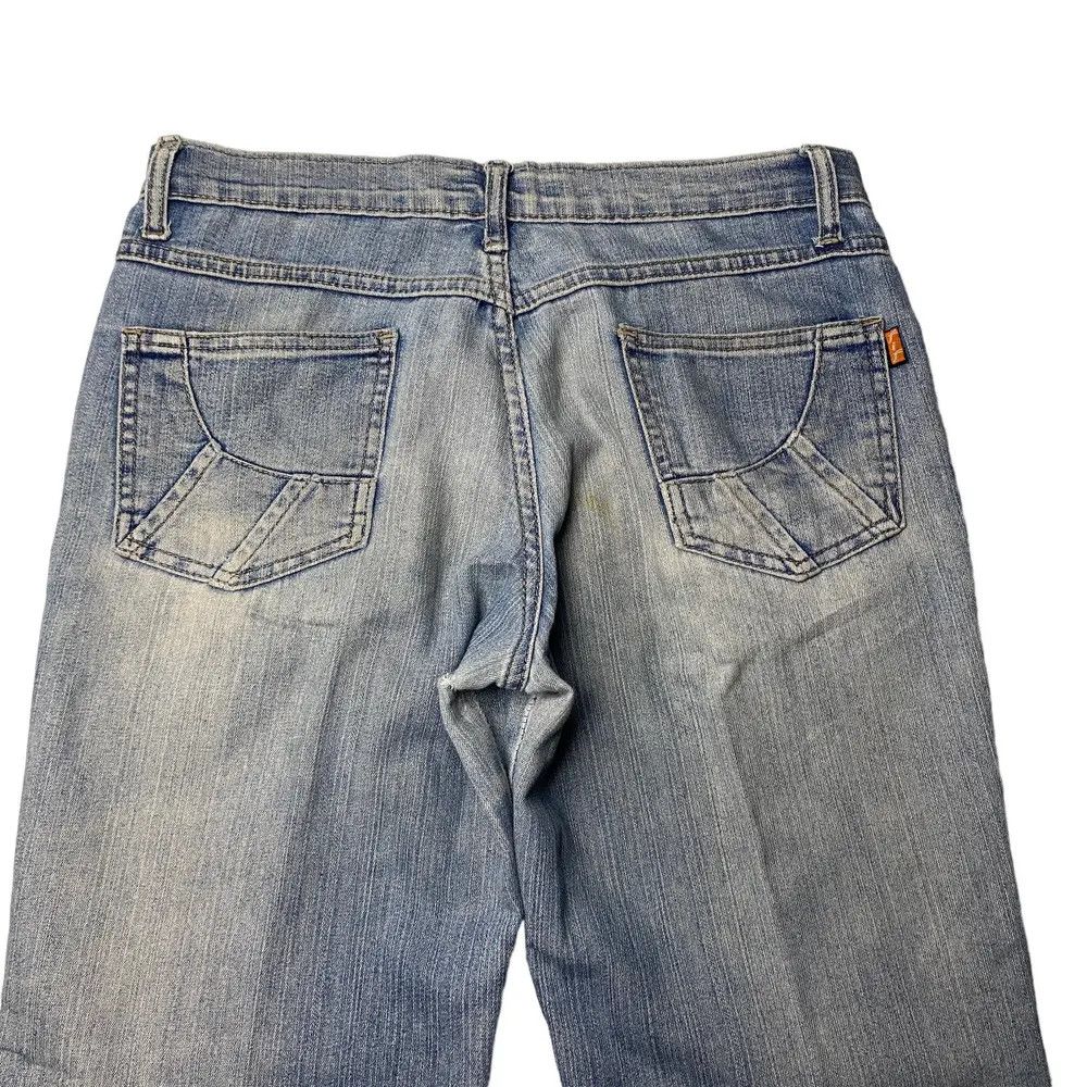 Vintage 2000's Fif Flared Seawash Baggy Jeans Size US 28 / EU 44 - 8 Thumbnail