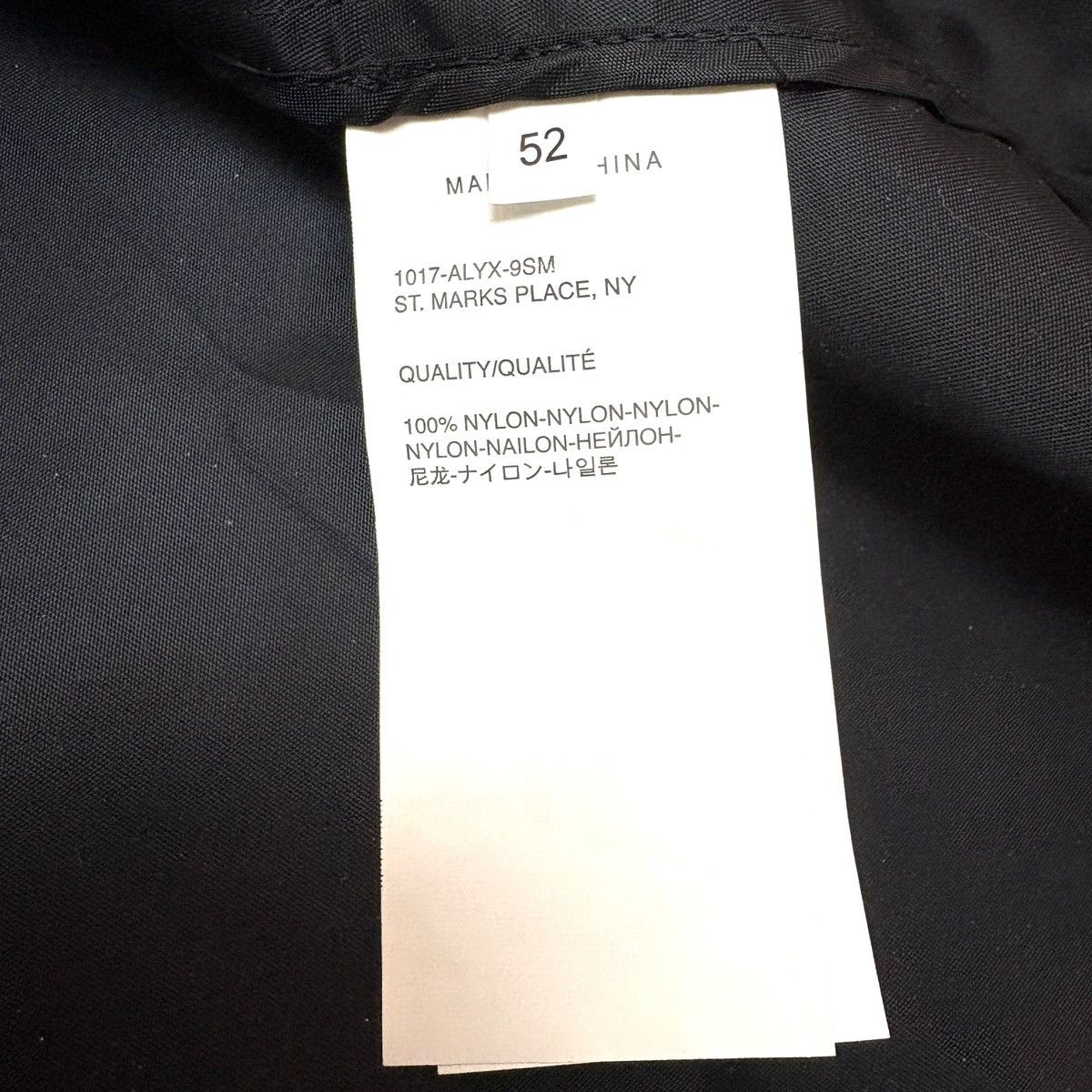 1017 ALYX 9SM 1017 ALYX 9SM Nylon Buckle Button Up Shirt Black Size US L / EU 52-54 / 3 - 6 Thumbnail