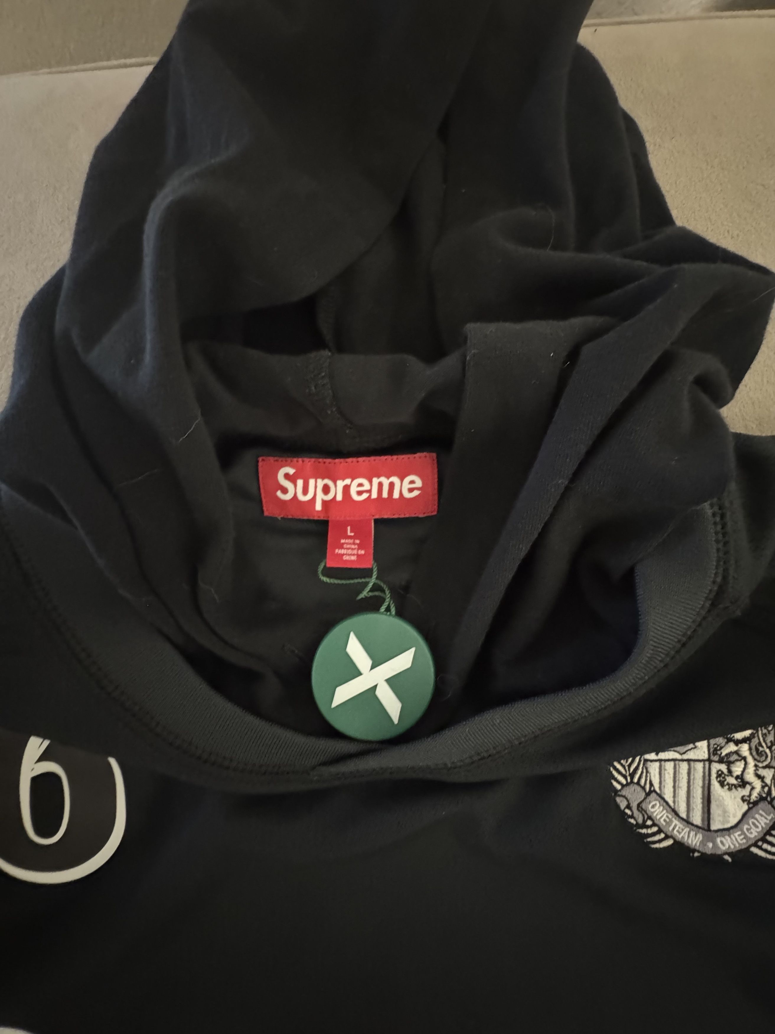 Supreme Supreme Hooded Soccer Jersey Size US L / EU 52-54 / 3 - 3 Thumbnail