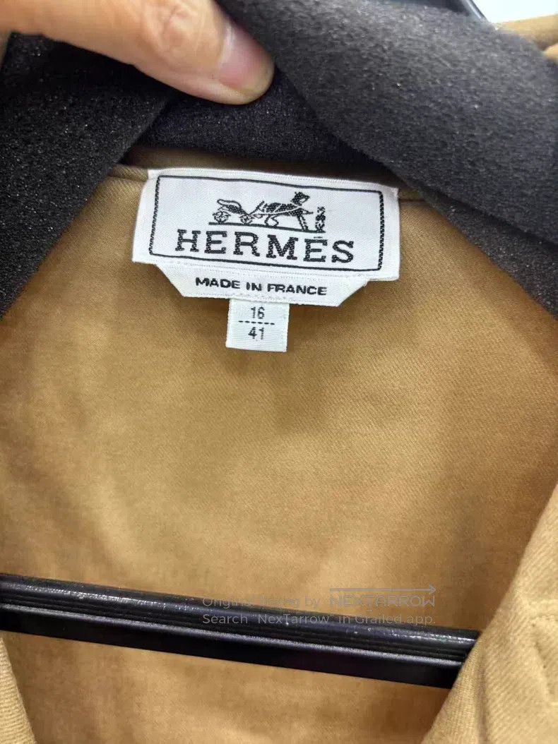 Hermes Hermes size 41 Men's Jacket with Strong Design and Minimali Size US L / EU 52-54 / 3 - 3 Thumbnail