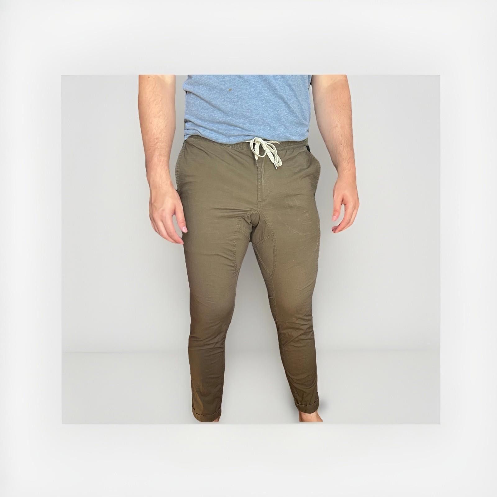 Vuori Ripstop climber Pant – Olive Men 33″ Inseam Drawcord