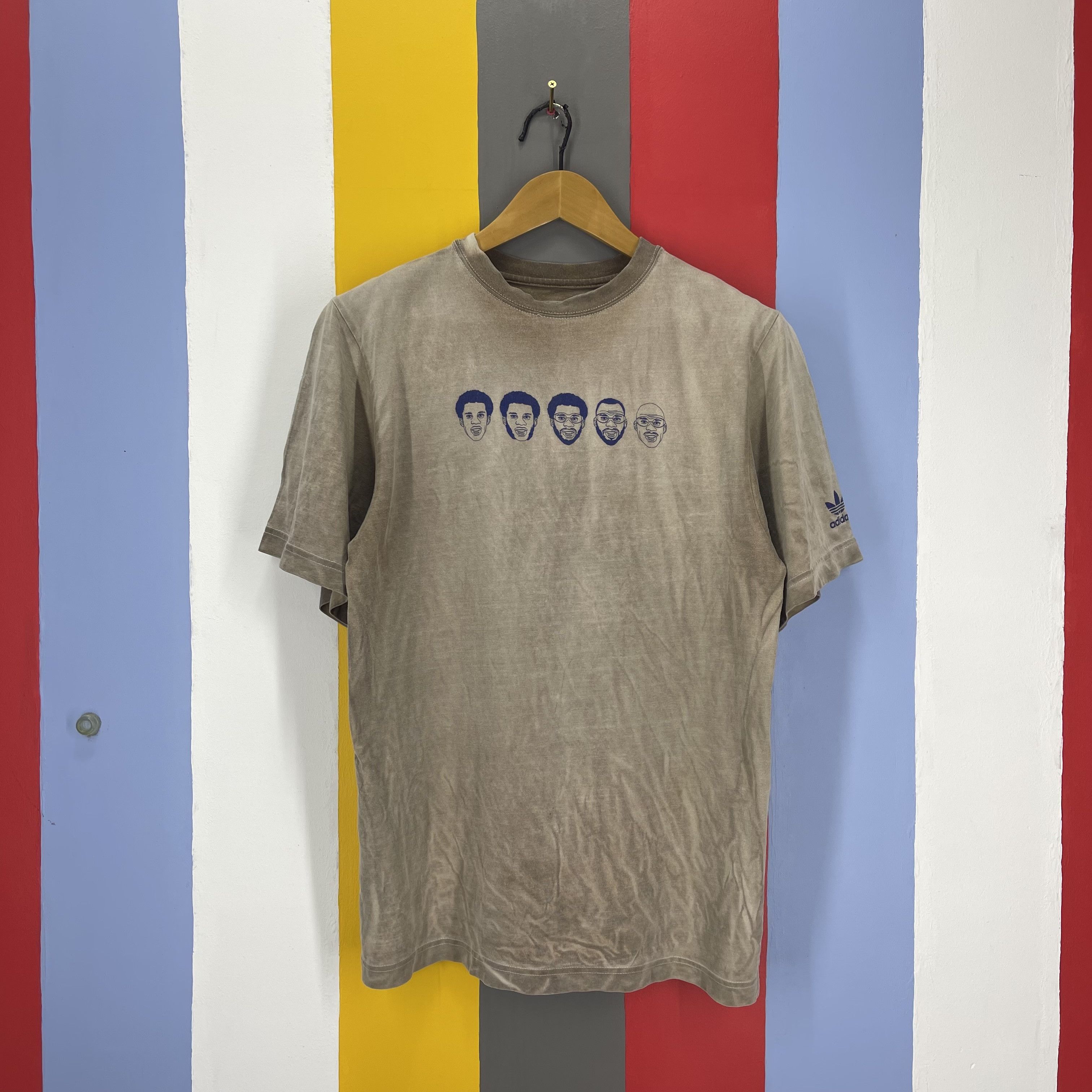 Adidas Vintage ADIDAS x KAREEM ABDUL JABAR T Shirt #2003/13 Size US M / EU 48-50 / 2 - 1 Thumbnail