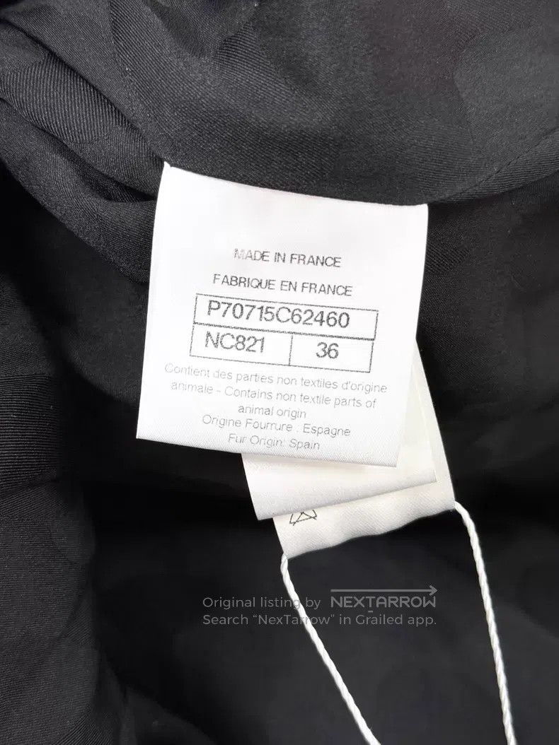 Chanel Chanel Diamond plaid teddy sheared wool crystal buckle lon Size XS / US 0-2 / IT 36-38 - 6 Thumbnail