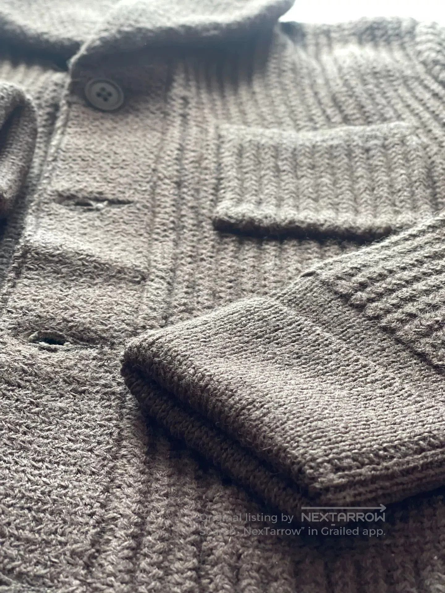 RRL Ralph Lauren RRL Discontinued Thick Wool Sweater. Size US S / EU 44-46 / 1 - 2 Thumbnail