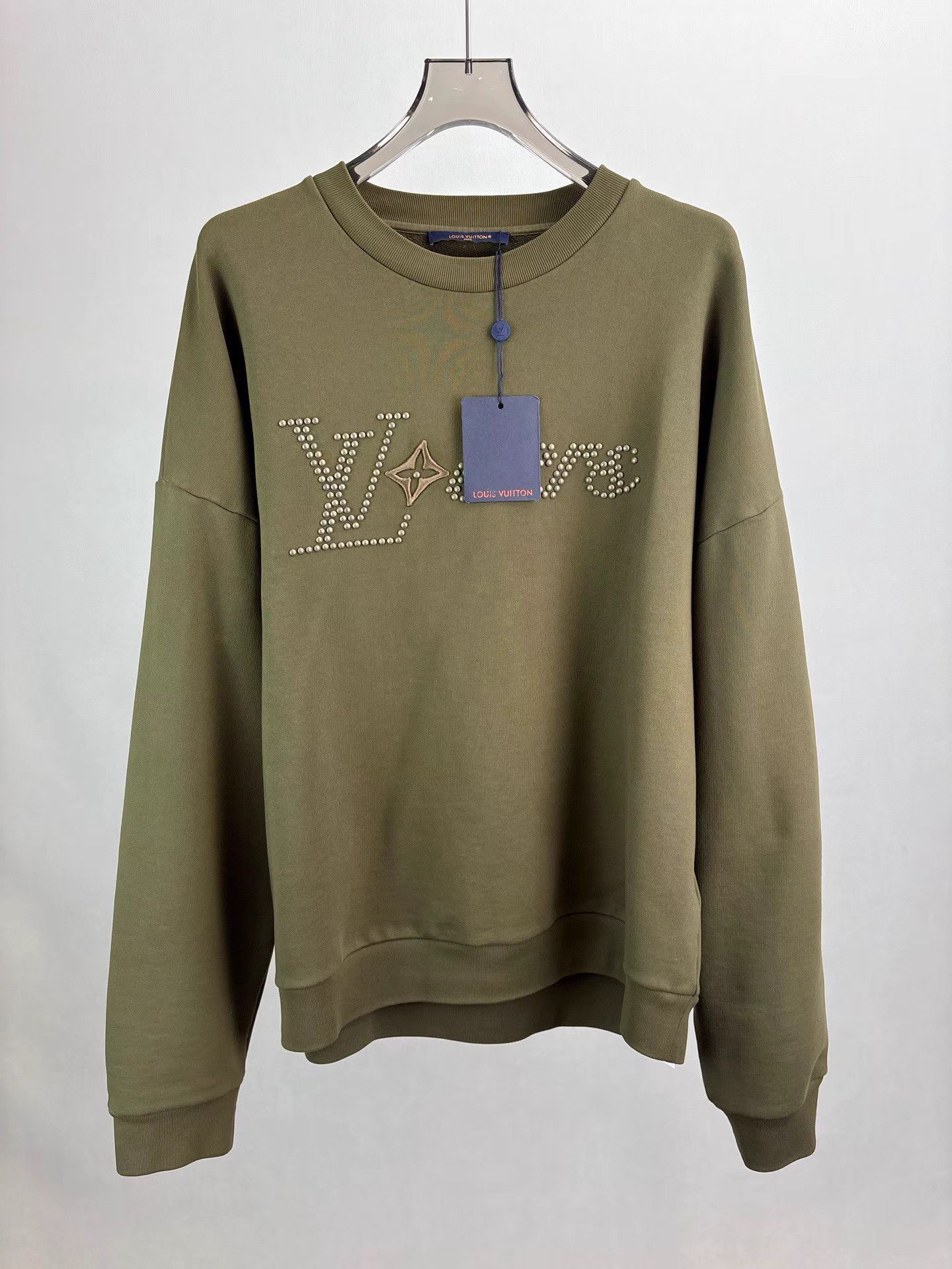 Louis Vuitton LV Pharrell Williams Rivet Sweatshirt K1 Size US XL / EU 56 / 4 - 1 Thumbnail
