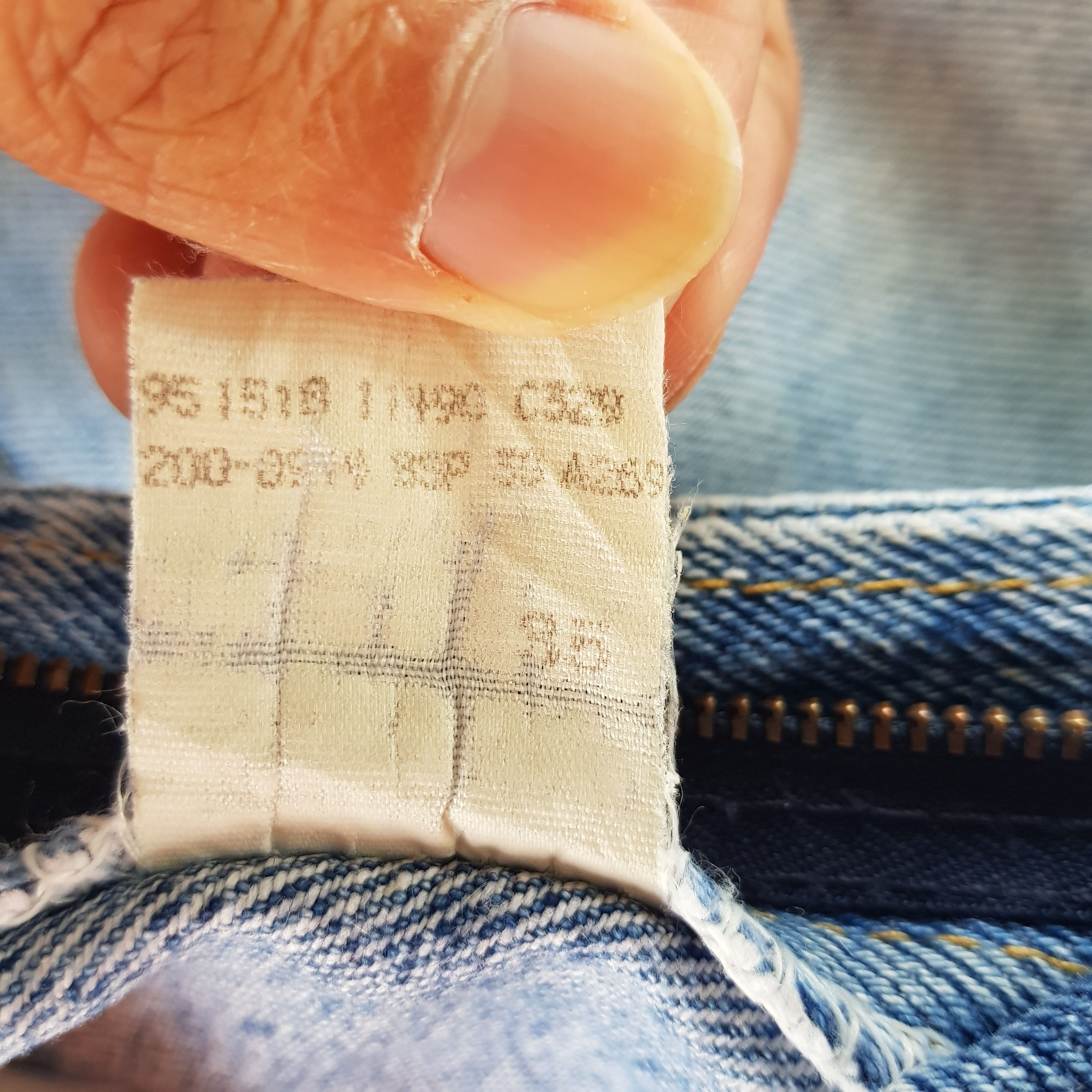 Lee Vintage Lee Sun Faded Jeans Rusty Lee Light Wash Denim Size 24" / US 00 / IT 34 - 7 Thumbnail