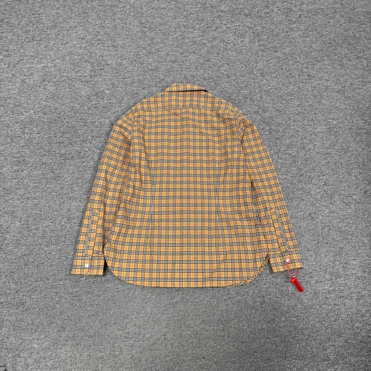 Burberry Burberry Plaid Long Sleeve Shirt UK8 99 New Size S / US 4 / IT 40 - 2 Thumbnail