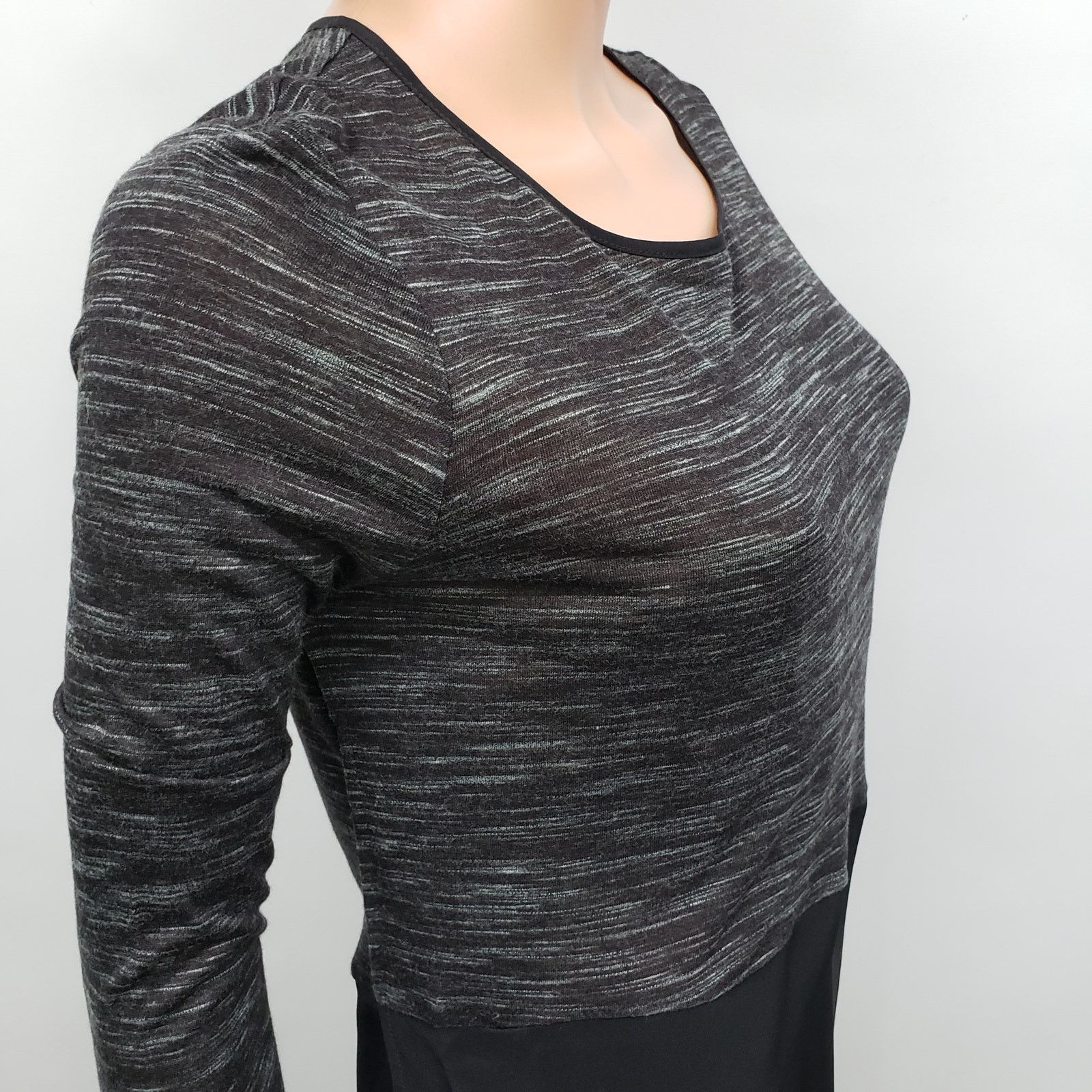 Vince VINCE Tunic Top Blouse XS Long Sleeve Pullover Layered Look Size XS / US 0-2 / IT 36-38 - 10 Thumbnail
