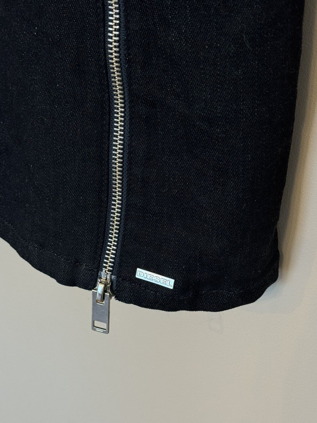 Diesel Diesel denim blue jeans dress zip up vintage rare 00s Size M / US 6-8 / IT 42-44 - 2 Thumbnail