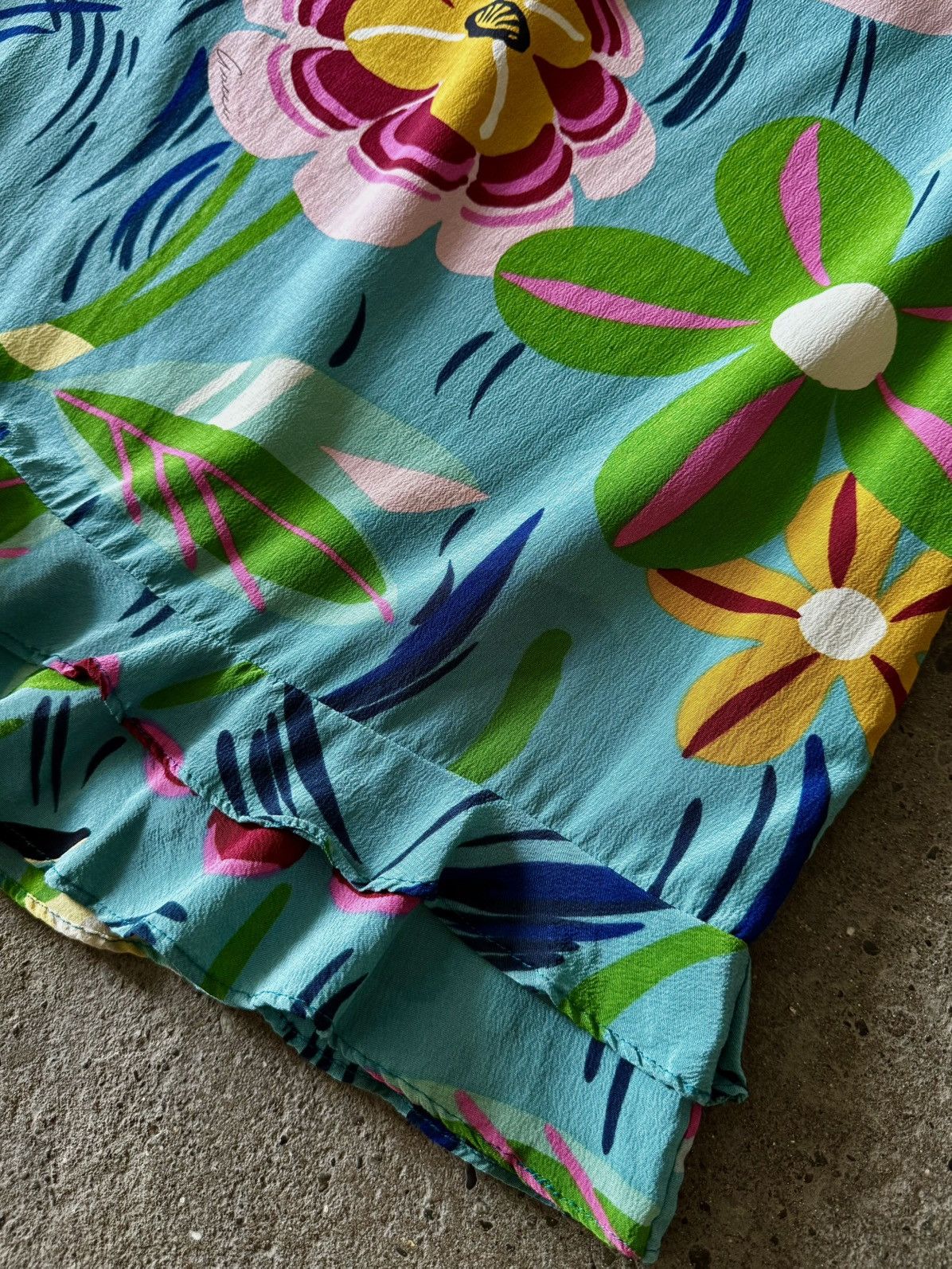 Gucci Gucci - Tom Ford - SS1999 - Tropical Flower Skirt Size 27" / US 4 / IT 40 - 10 Thumbnail