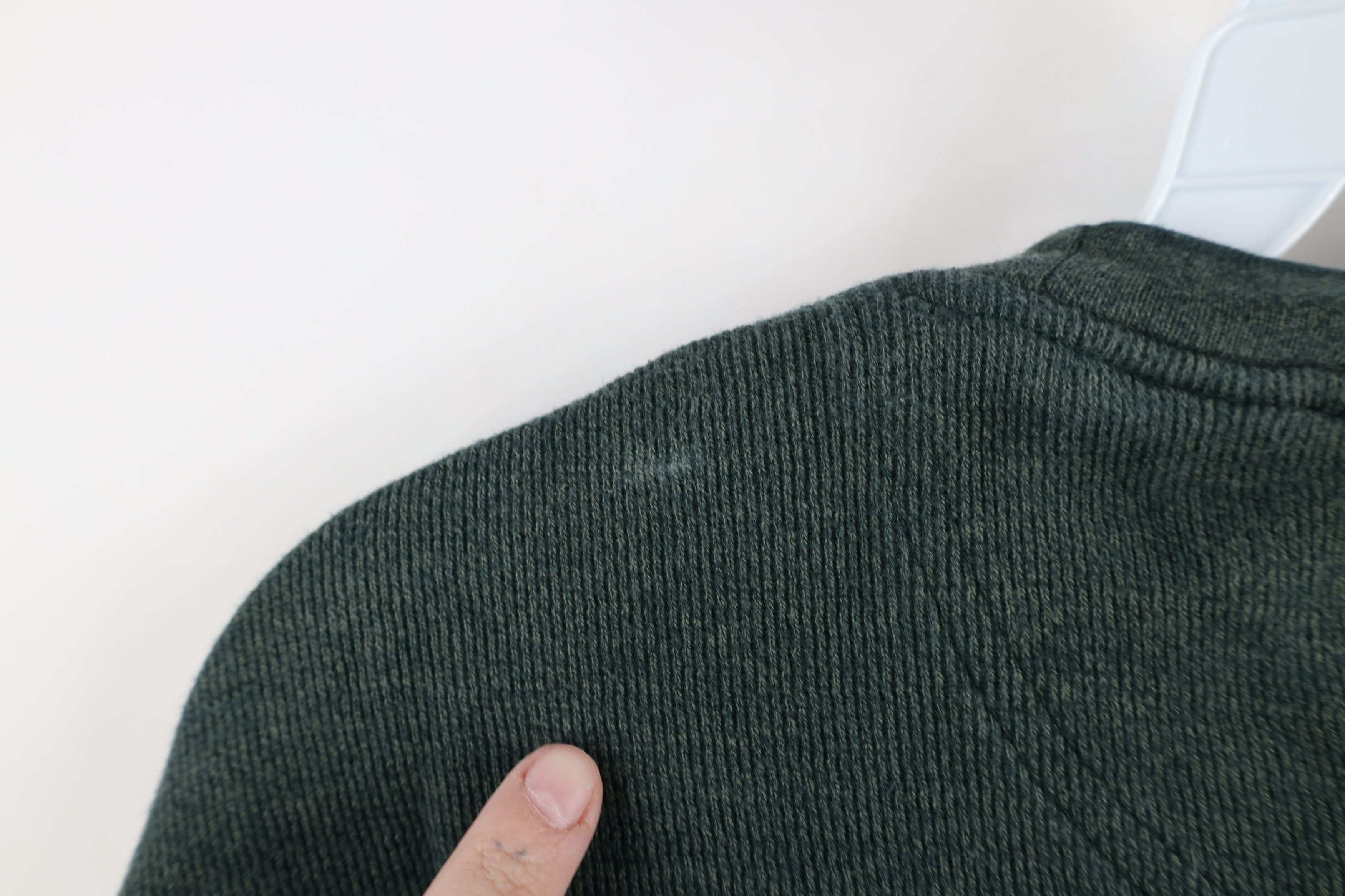 Vintage Vintage 90s Streetwear Ribbed Knit Long Sleeve T-Shirt Size US L / EU 52-54 / 3 - 7 Thumbnail