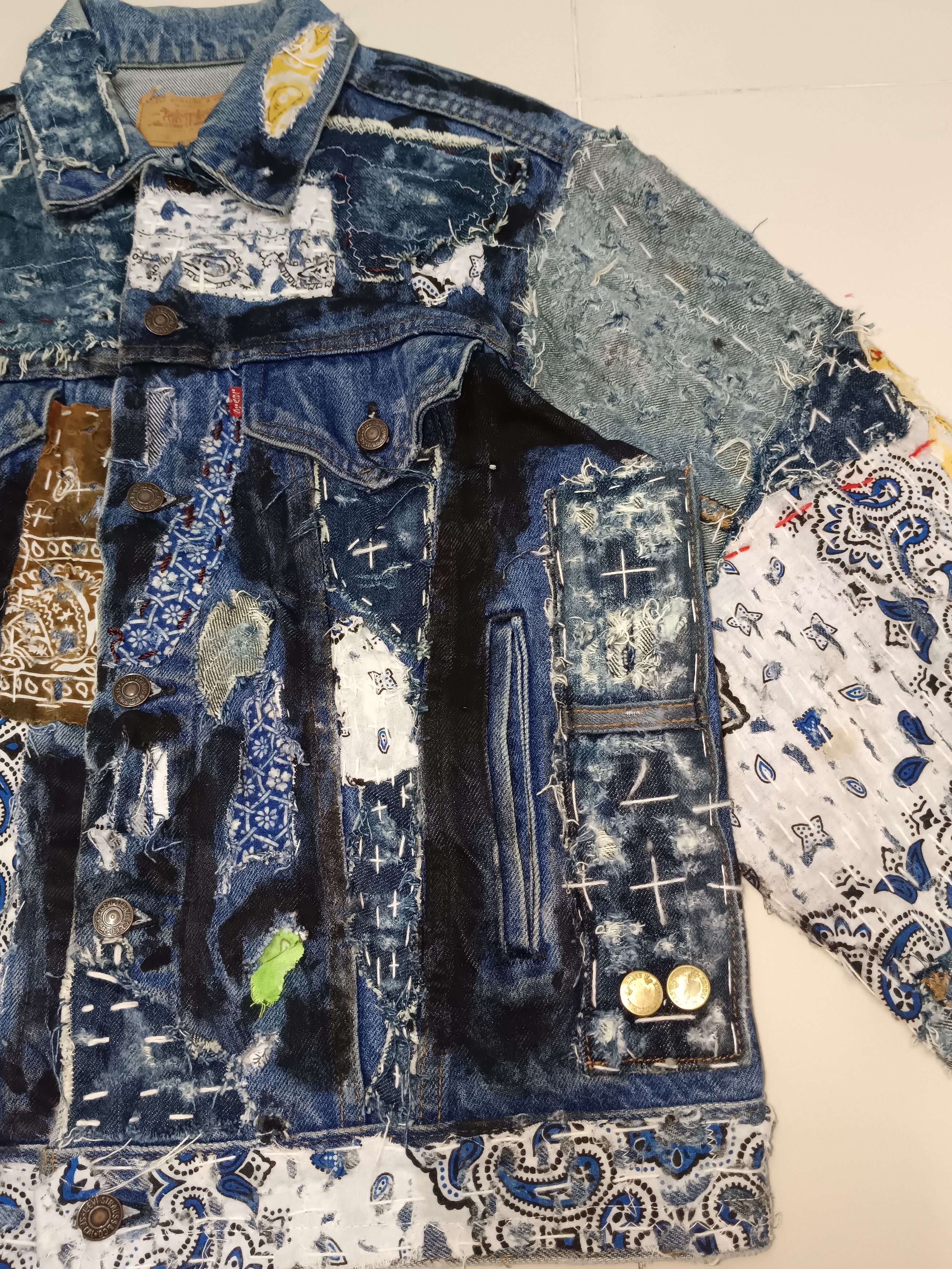 If Six Was Nine × Levi's Vintage Levis Trucker Jacket Size US M / EU 48-50 / 2 - 5 Thumbnail