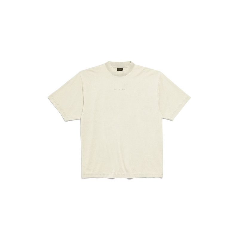 Balenciaga o1bcso1str0426 555 / New Balenciaga Back T-Shirt Medium Fit Size M / US 6-8 / IT 42-44 - 1 Thumbnail
