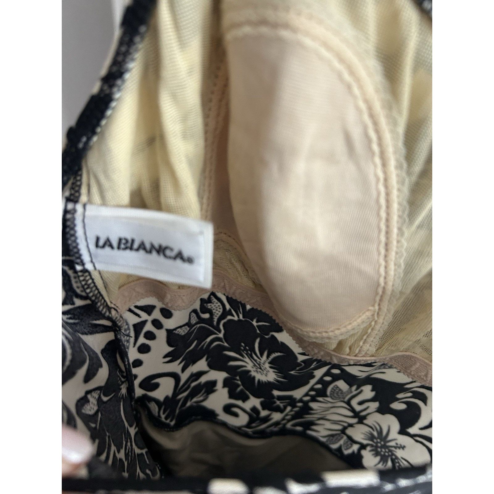 Other Vintage La Blanca One piece Swimsuit Skirt 8 Floral Retro Size ONE SIZE - 10 Thumbnail
