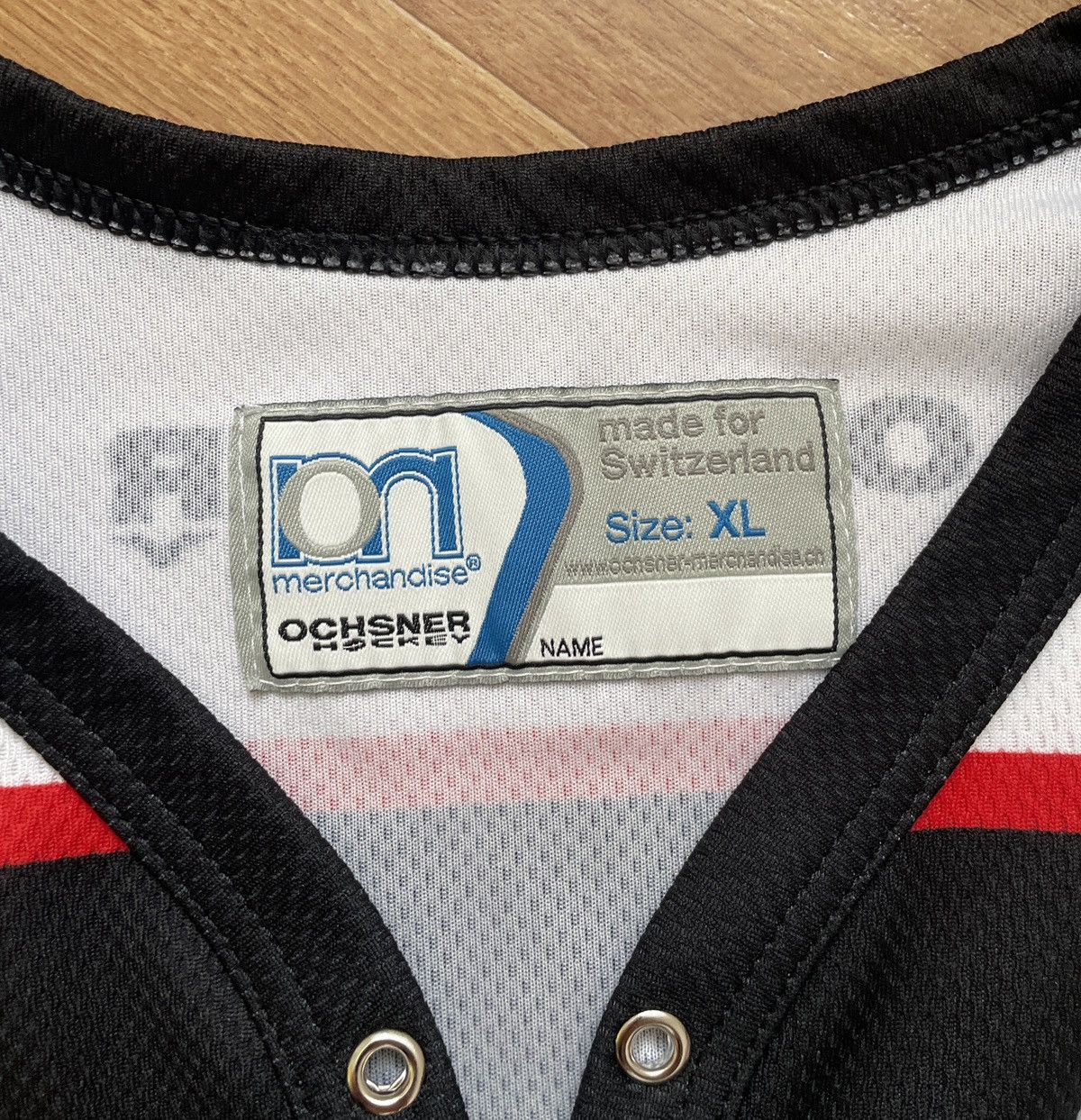 Other St.Gallen HC Eisbaren Ochsner #73 Euro hockey jersey Size US XL / EU 56 / 4 - 7 Thumbnail