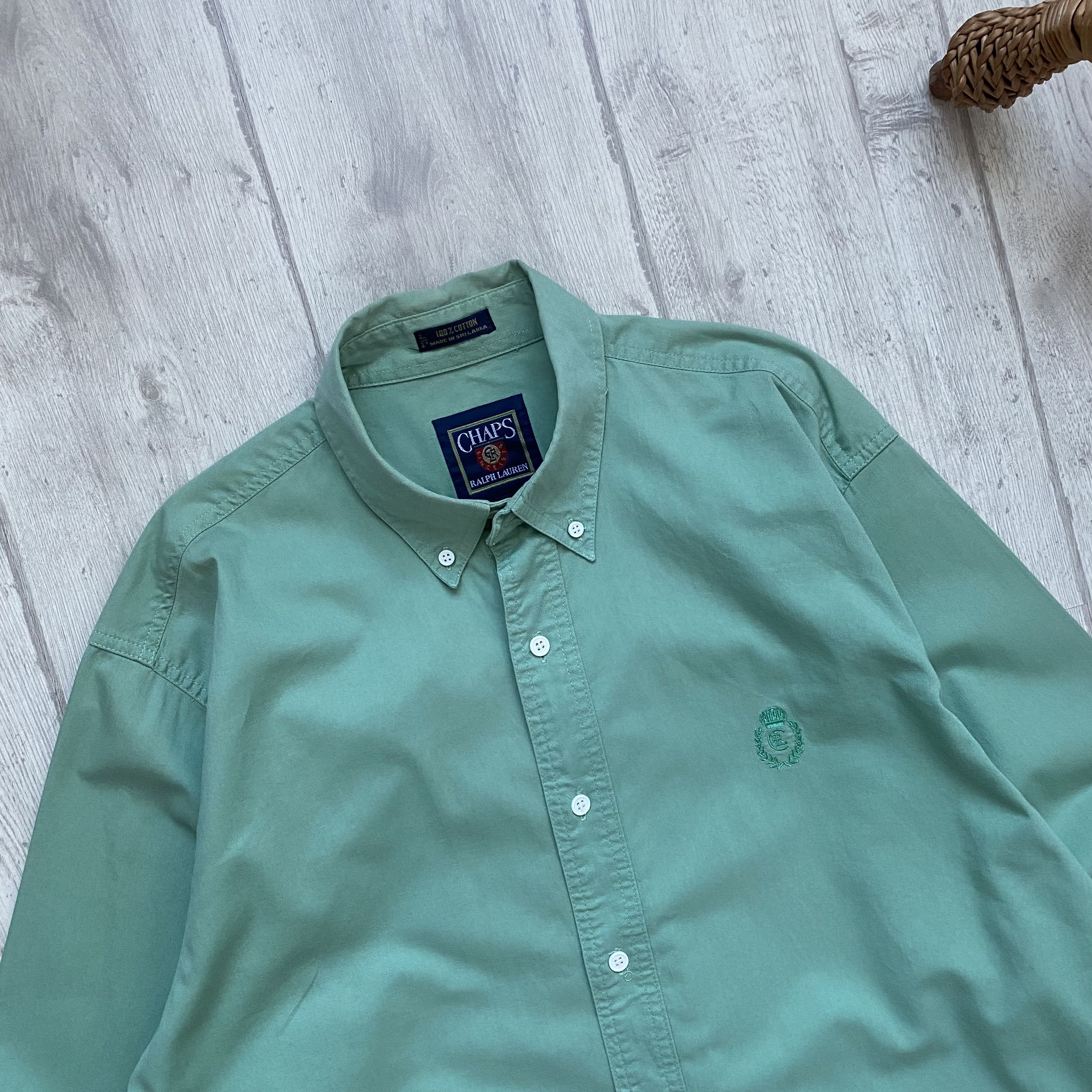 Chaps Ralph Lauren 🔥RARE Vintage 80’s Chaps Ralph Lauren Shirt long sleeve Y2K Size US M / EU 48-50 / 2 - 2 Thumbnail
