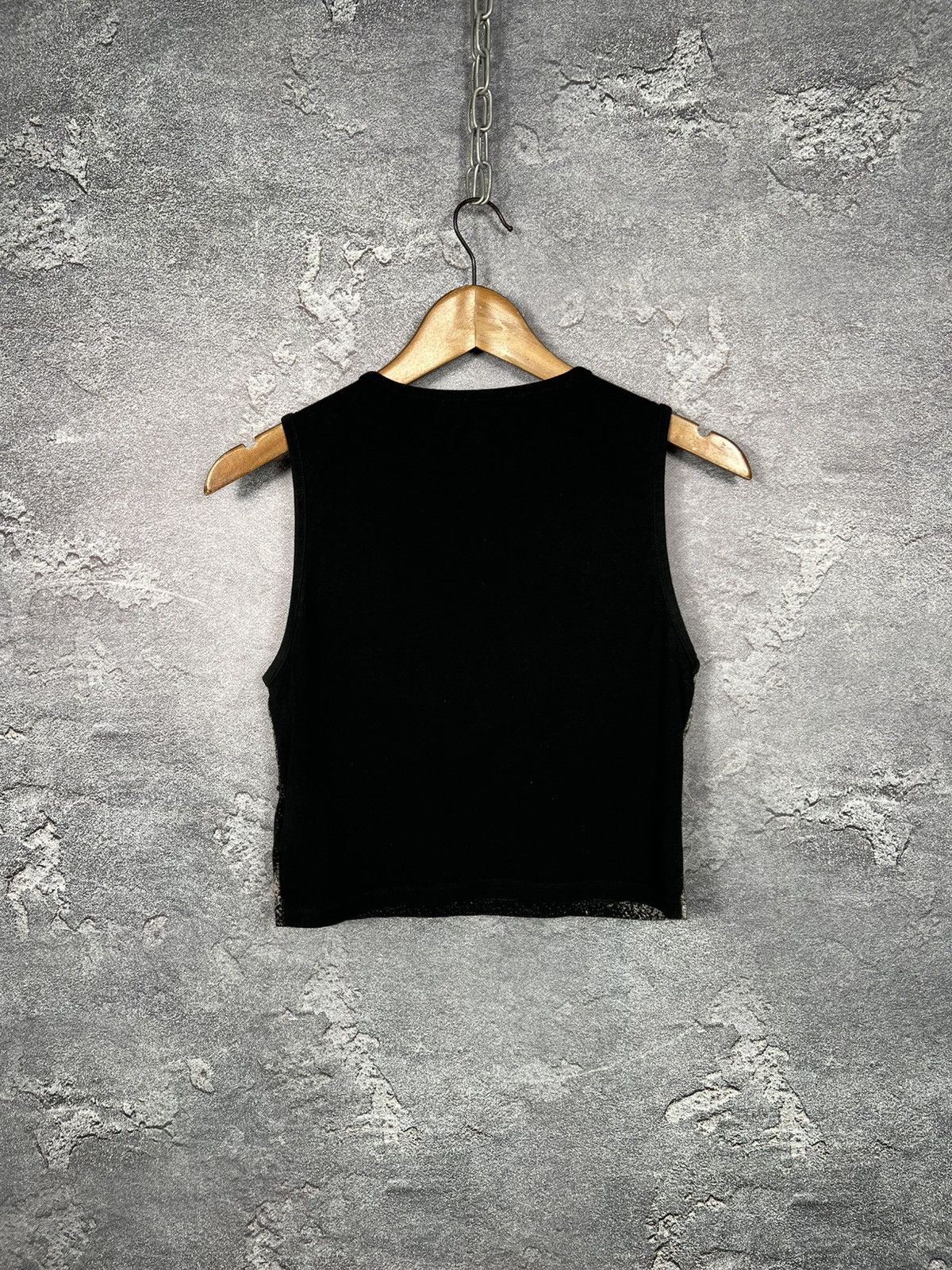 Jaded London Jaded London Graphic Eye Print Crop Tank Top Size S / US 4 / IT 40 - 8 Thumbnail