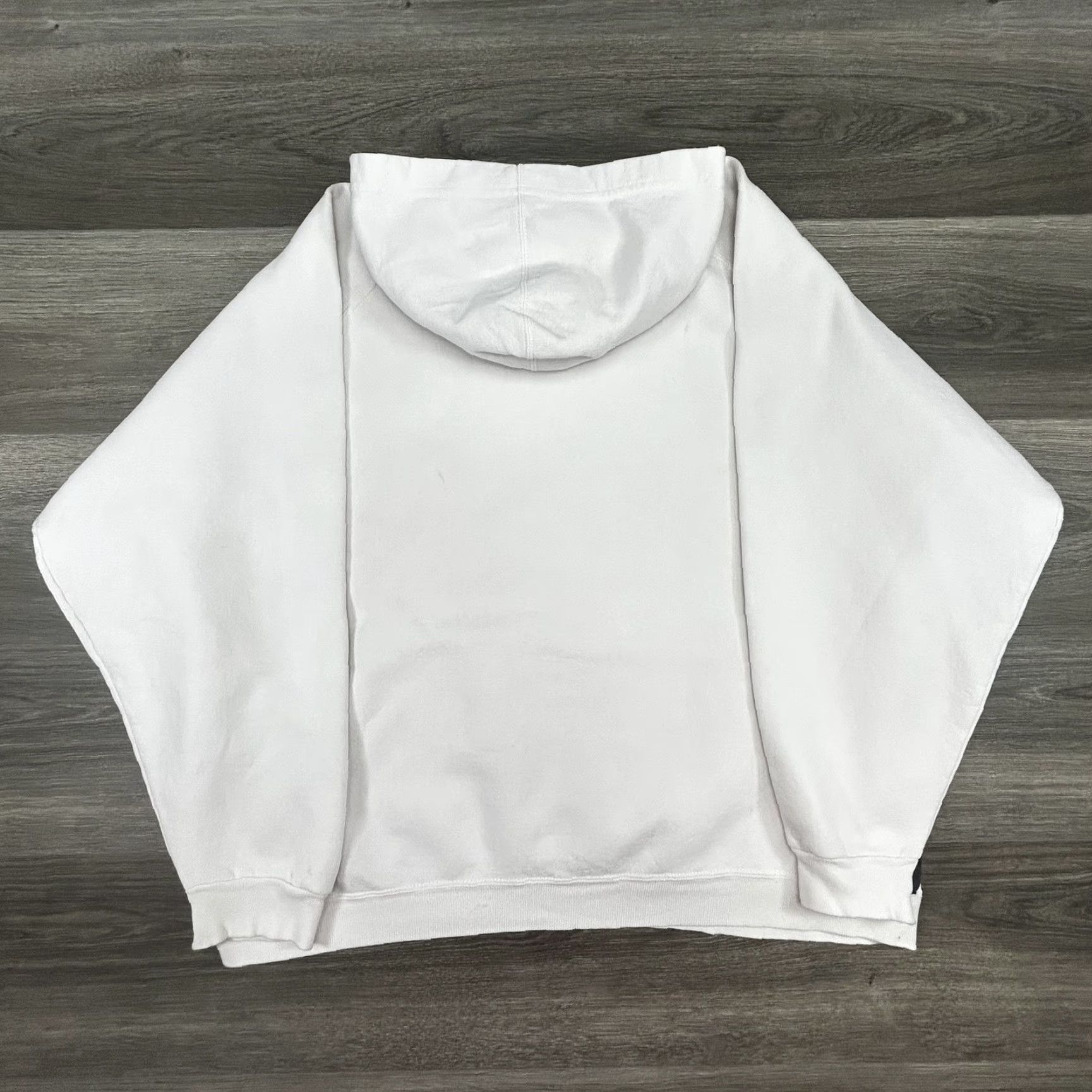 Adidas VINTAGE adidas Hoodie Mens XL White 3-Stripes Sweatshirt Pullover Size US XL / EU 56 / 4 - 2 Thumbnail