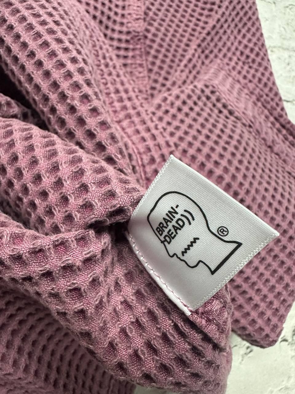 Brain Dead Brain Dead Waffle Overshirt New Rare S Size US S / EU 44-46 / 1 - 8 Thumbnail