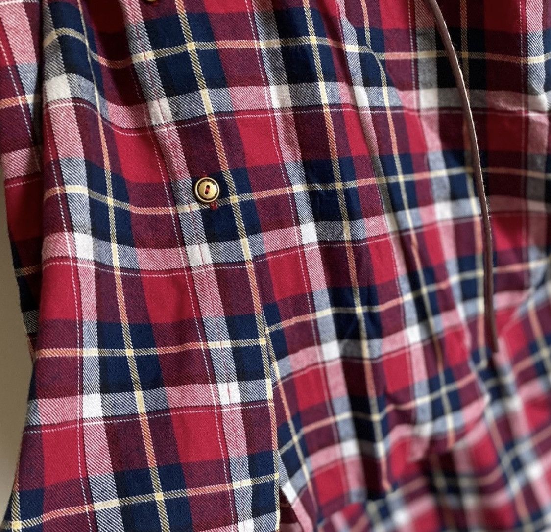 Other PLAID BUTTON DOWN SHIRT DRESS & REMOVABLE BELT Size S / US 4 / IT 40 - 8 Thumbnail