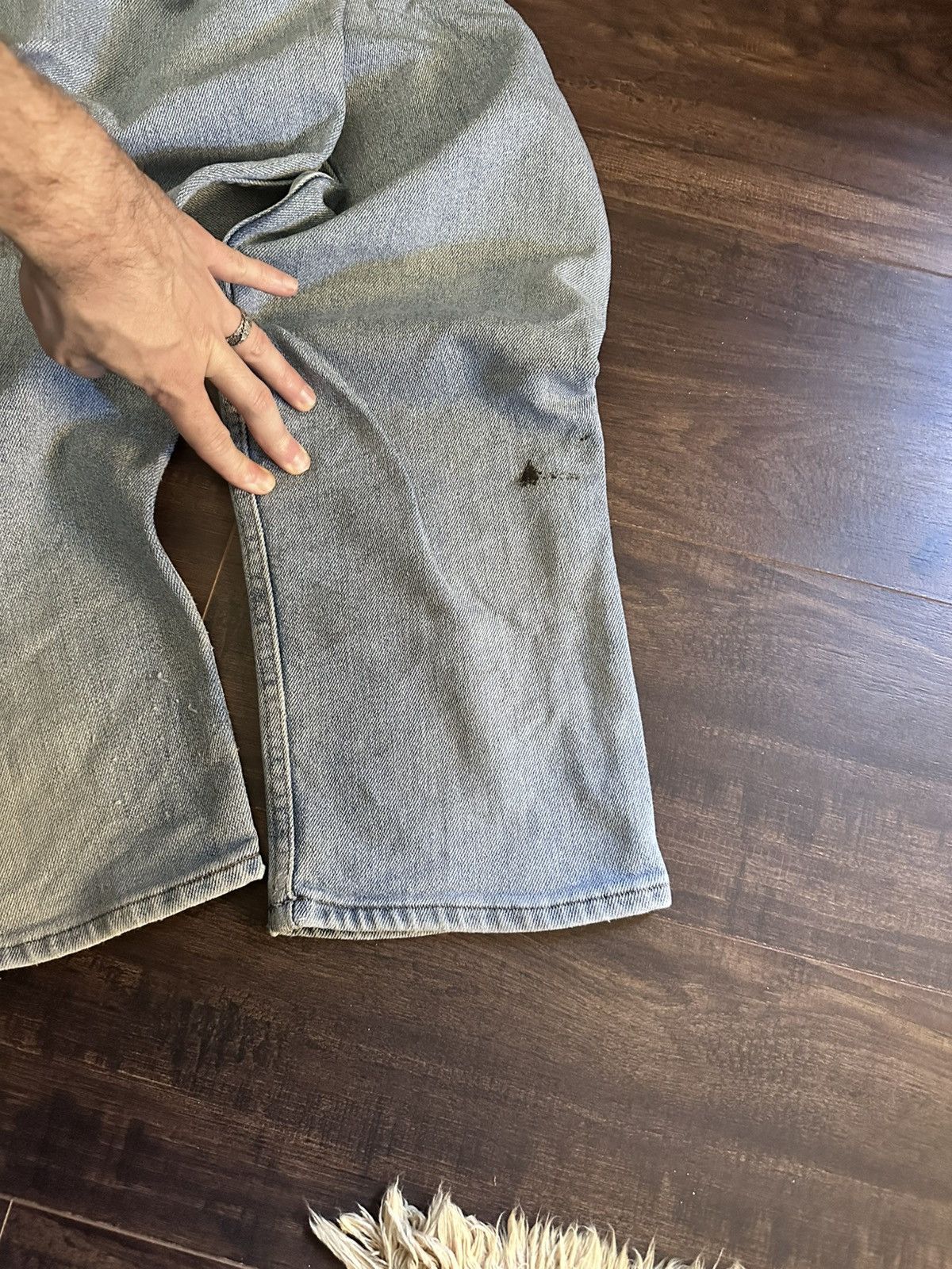Levi's Vintage Clothing Vintage brown tab light blue flex denim jeans 38 Size US 38 / EU 54 - 11 Thumbnail