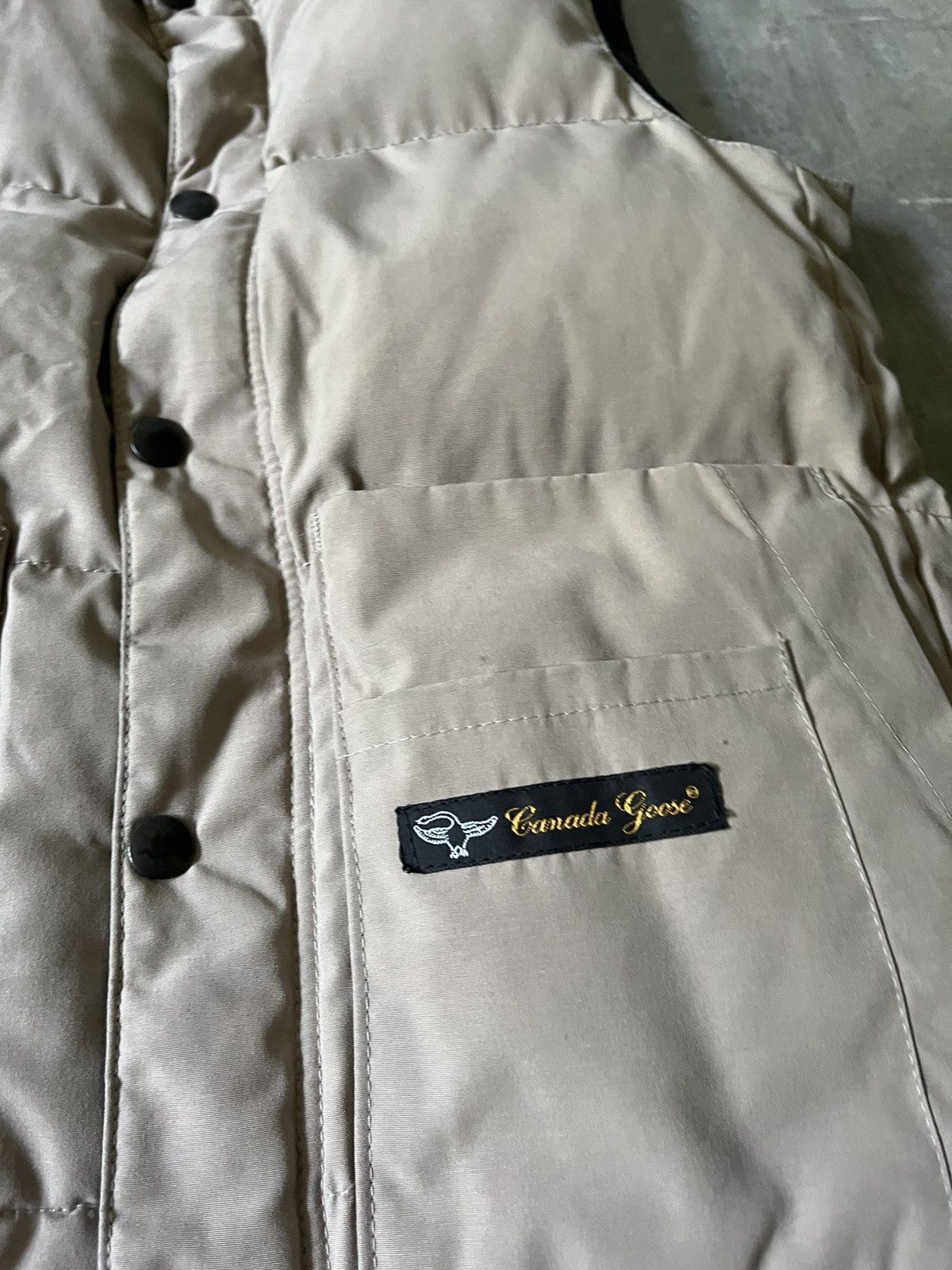 Canada Goose Canada Goose vest beige outdoor vintage Size US XXS / EU 40 - 2 Thumbnail