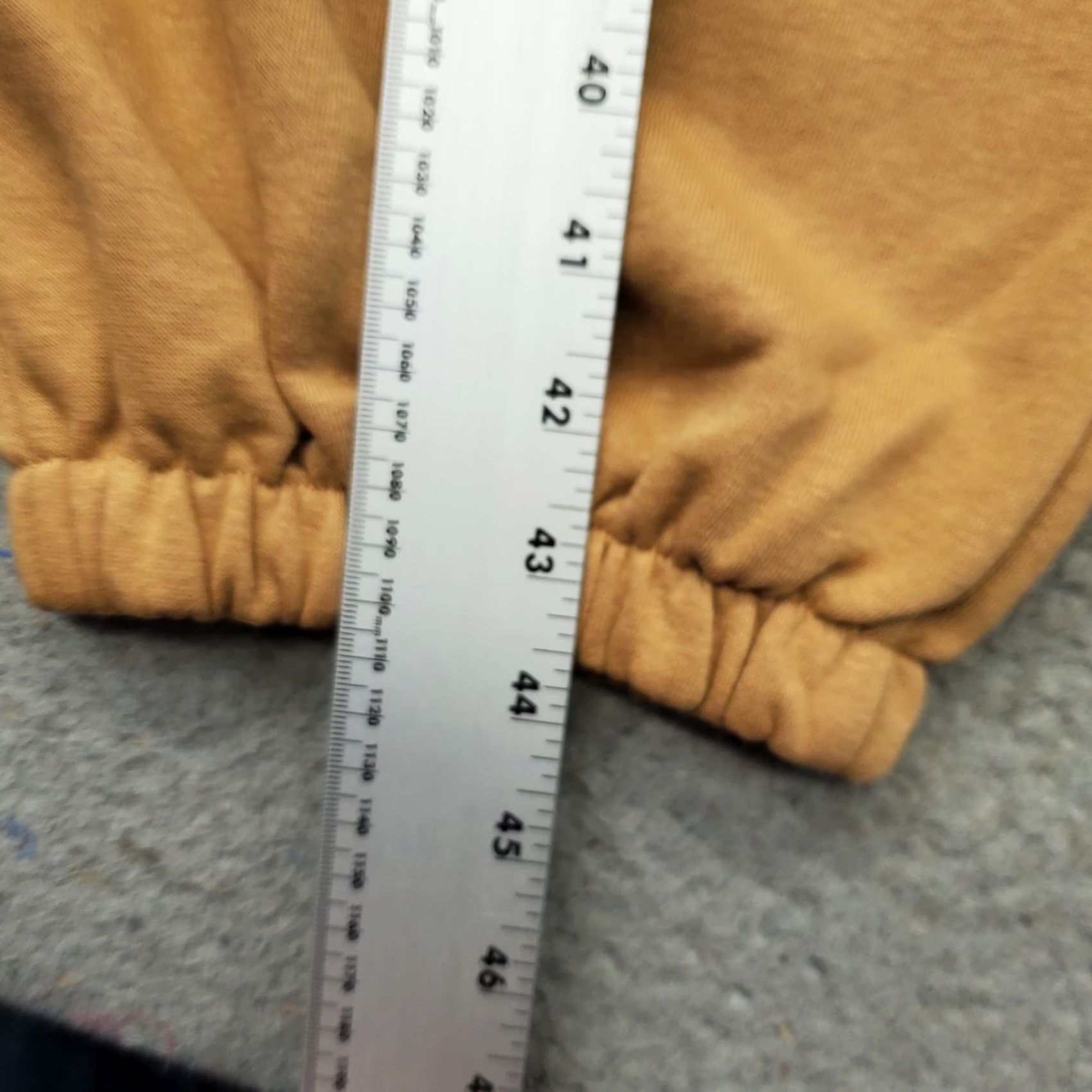 Vintage Threads Connect Jogger Pants Womens 3XL Tan Fleece Lined Drawstring Tapered Leg Size 40" / US 18 - 3 Thumbnail