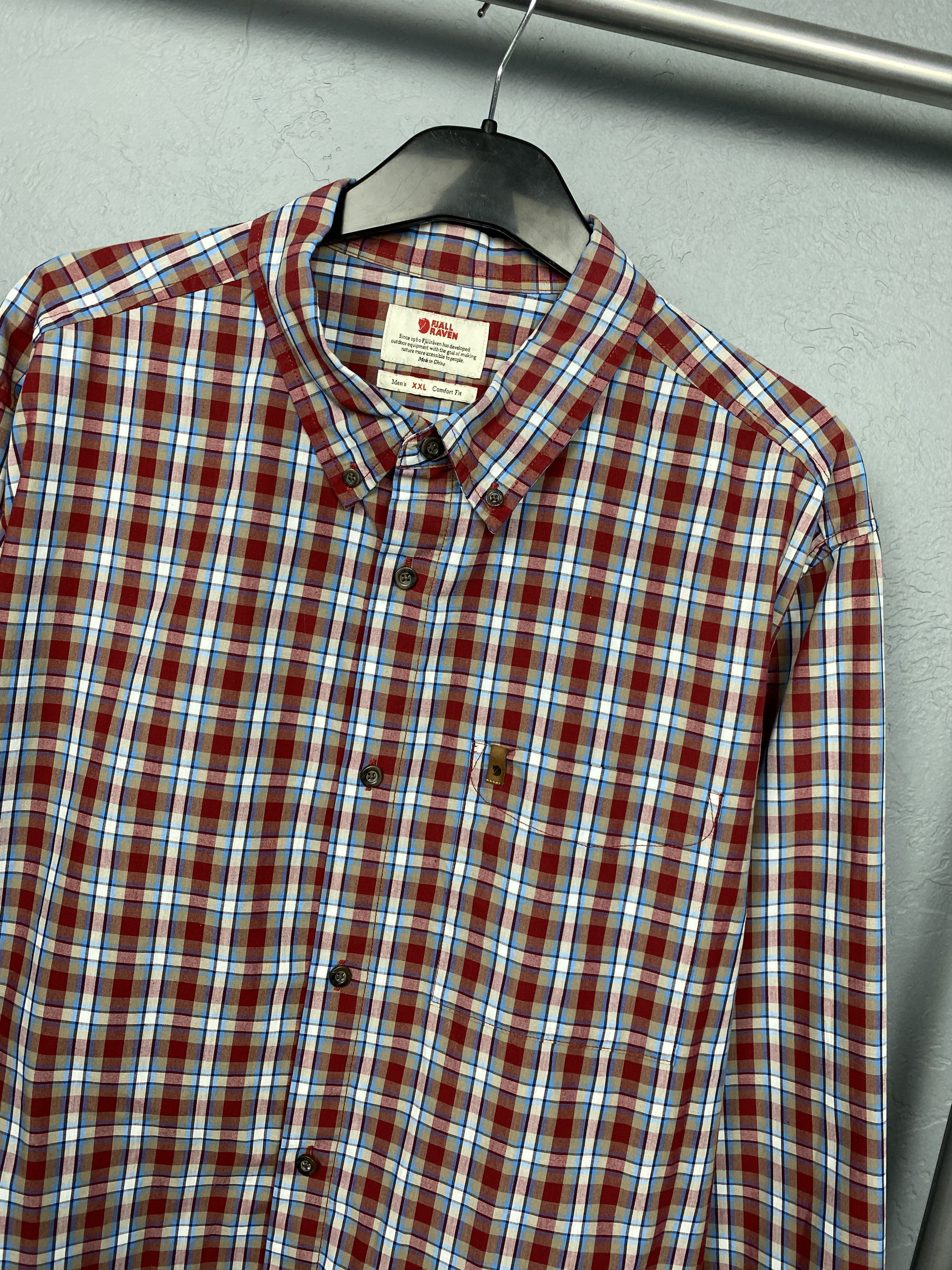 Fjallraven Fjallraven Vintage Mens Check Long Sleeve Shirt Size US XXL / EU 58 / 5 - 2 Thumbnail